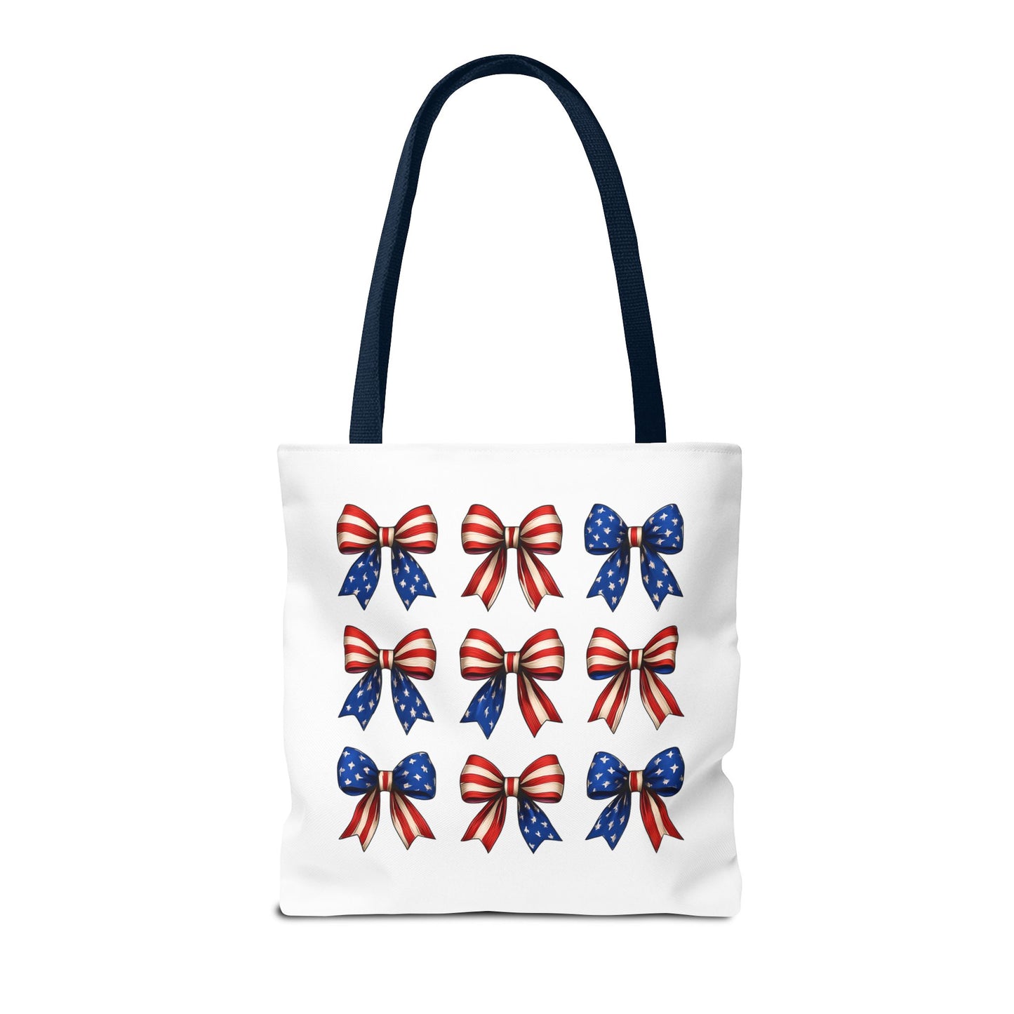 Patriotic Bow Tote Bag