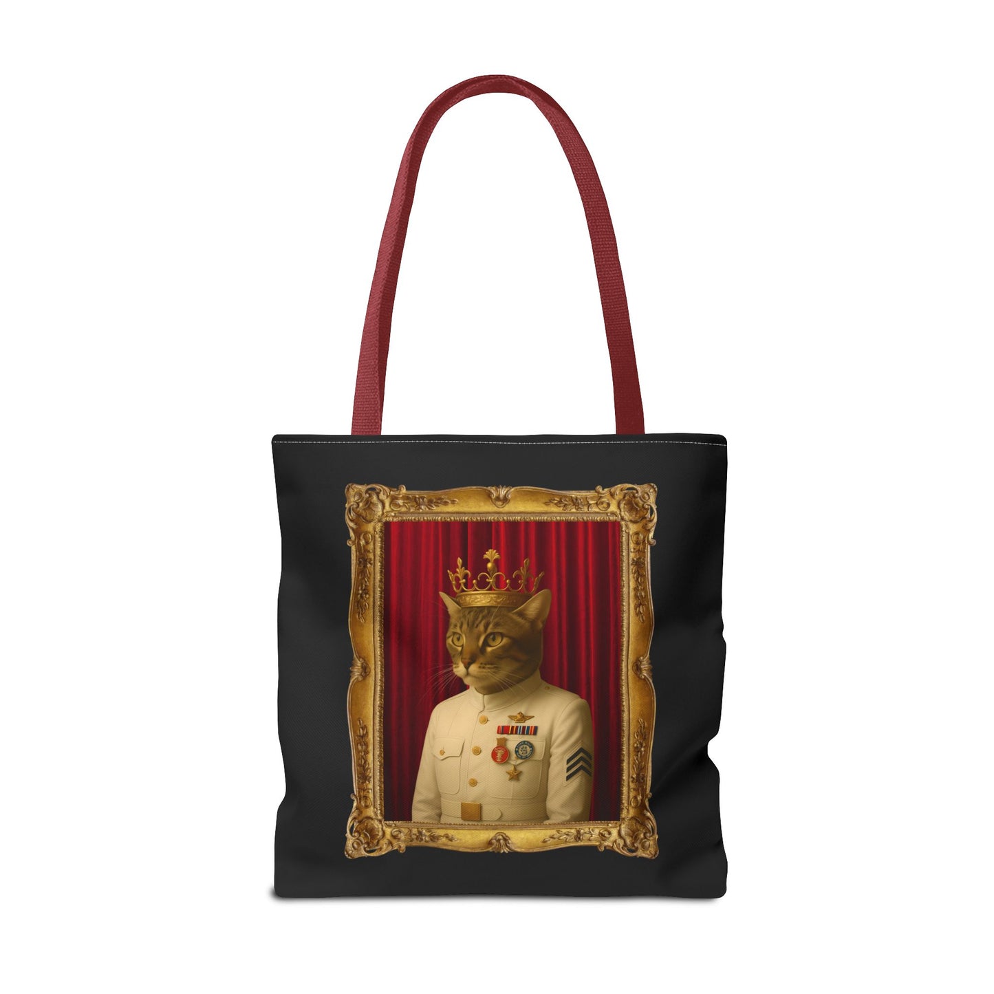 Navy Cat Tote Bag