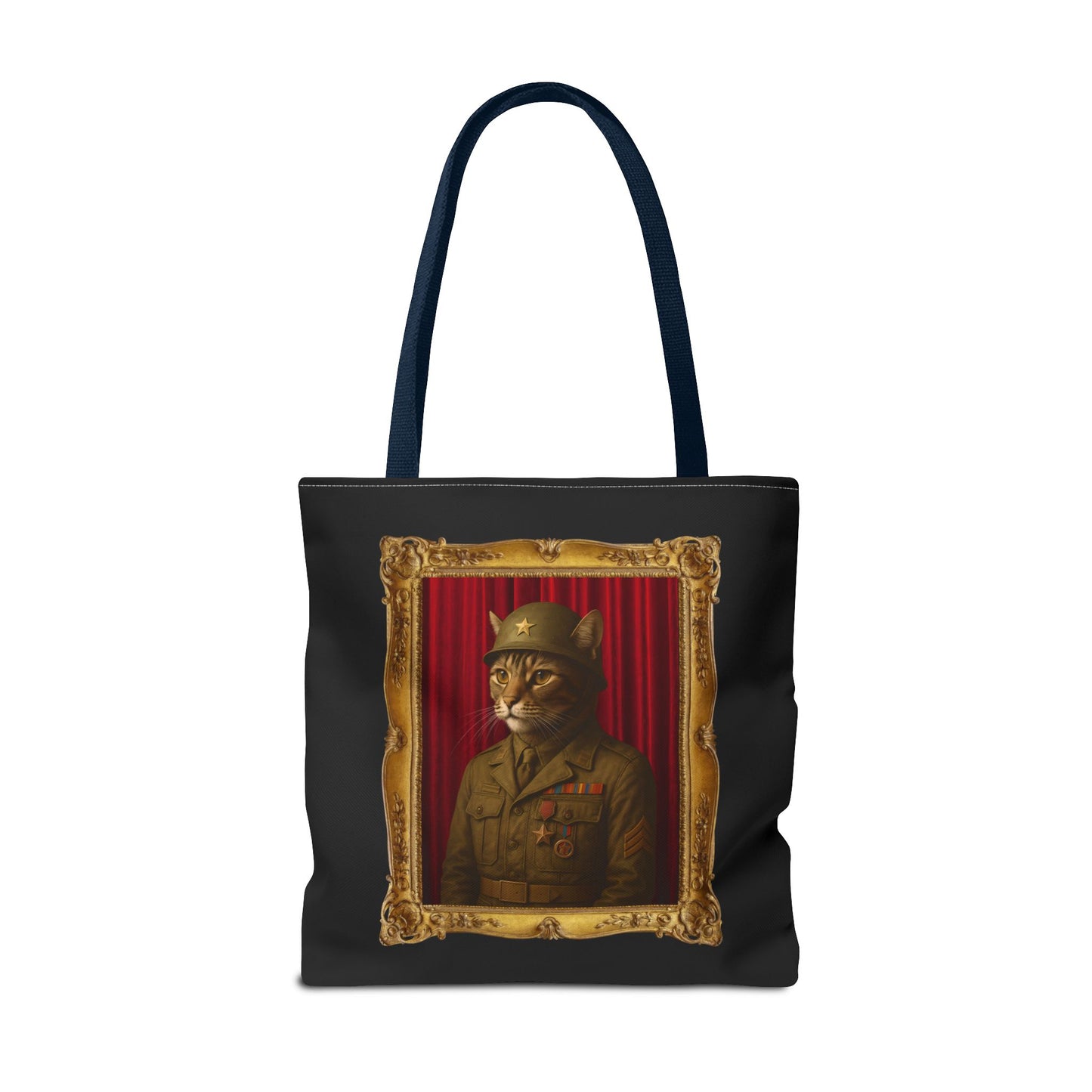 Army Cat Tote Bag