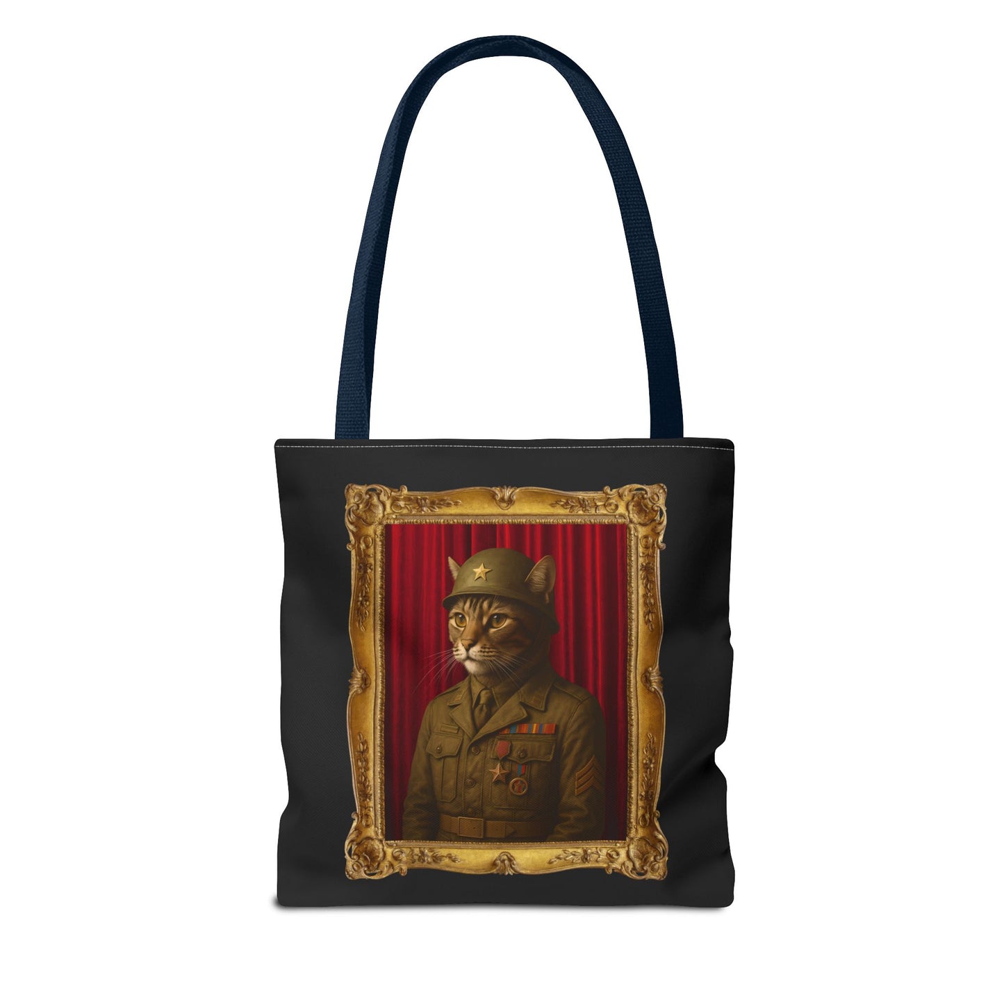Army Cat Tote Bag