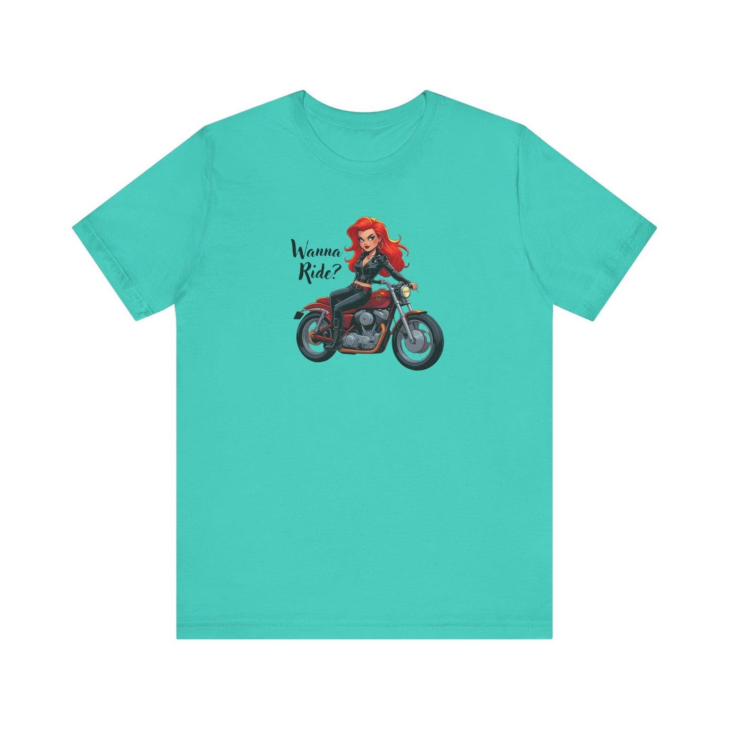 Biker Chick Tee - Unisex Jersey Short Sleeve