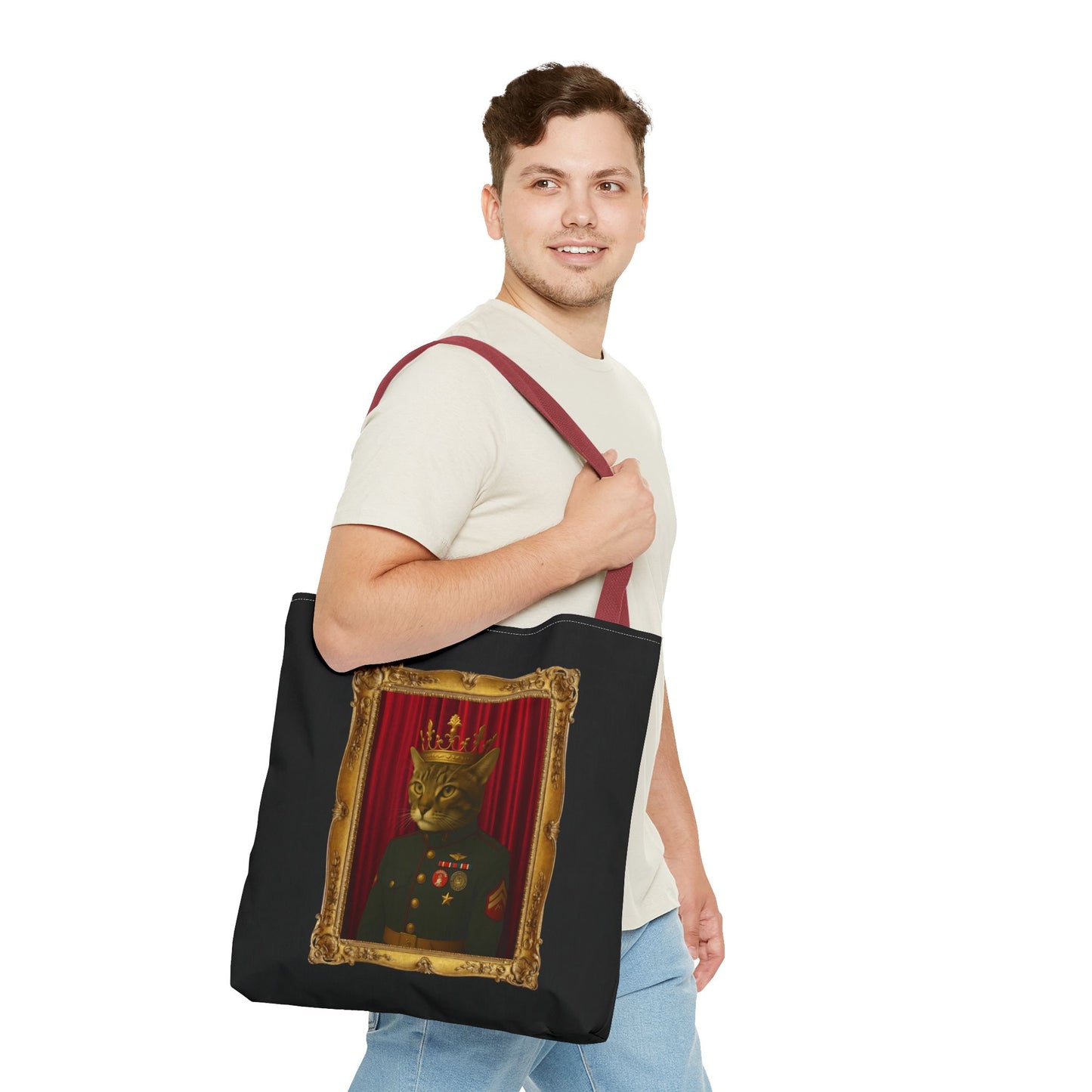 Coast Guard Cat Tote Bag