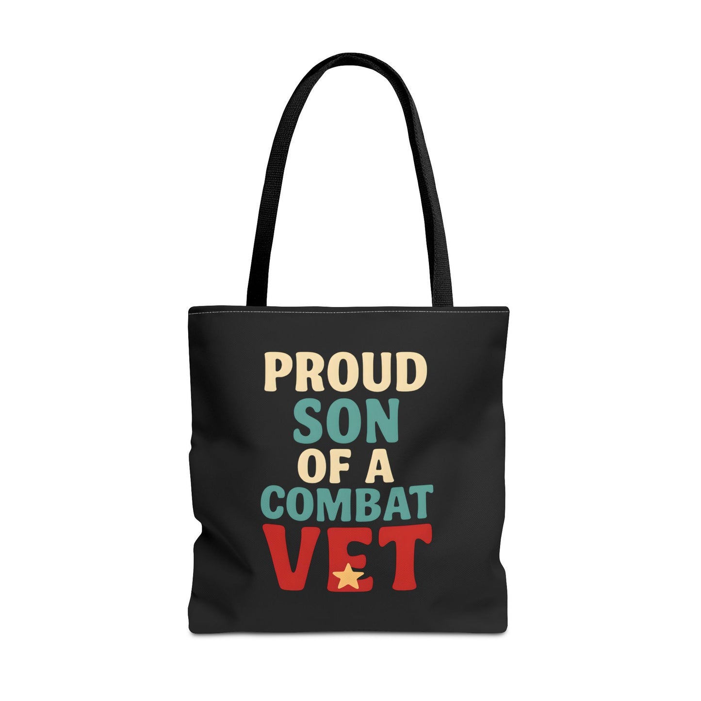 Proud Son of a Combat Vet Tote Bag