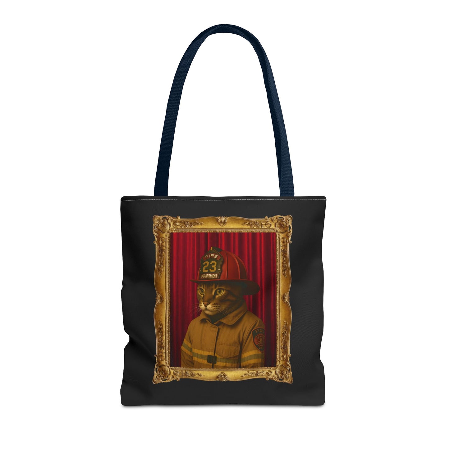 Firefighter Cat Tote Bag
