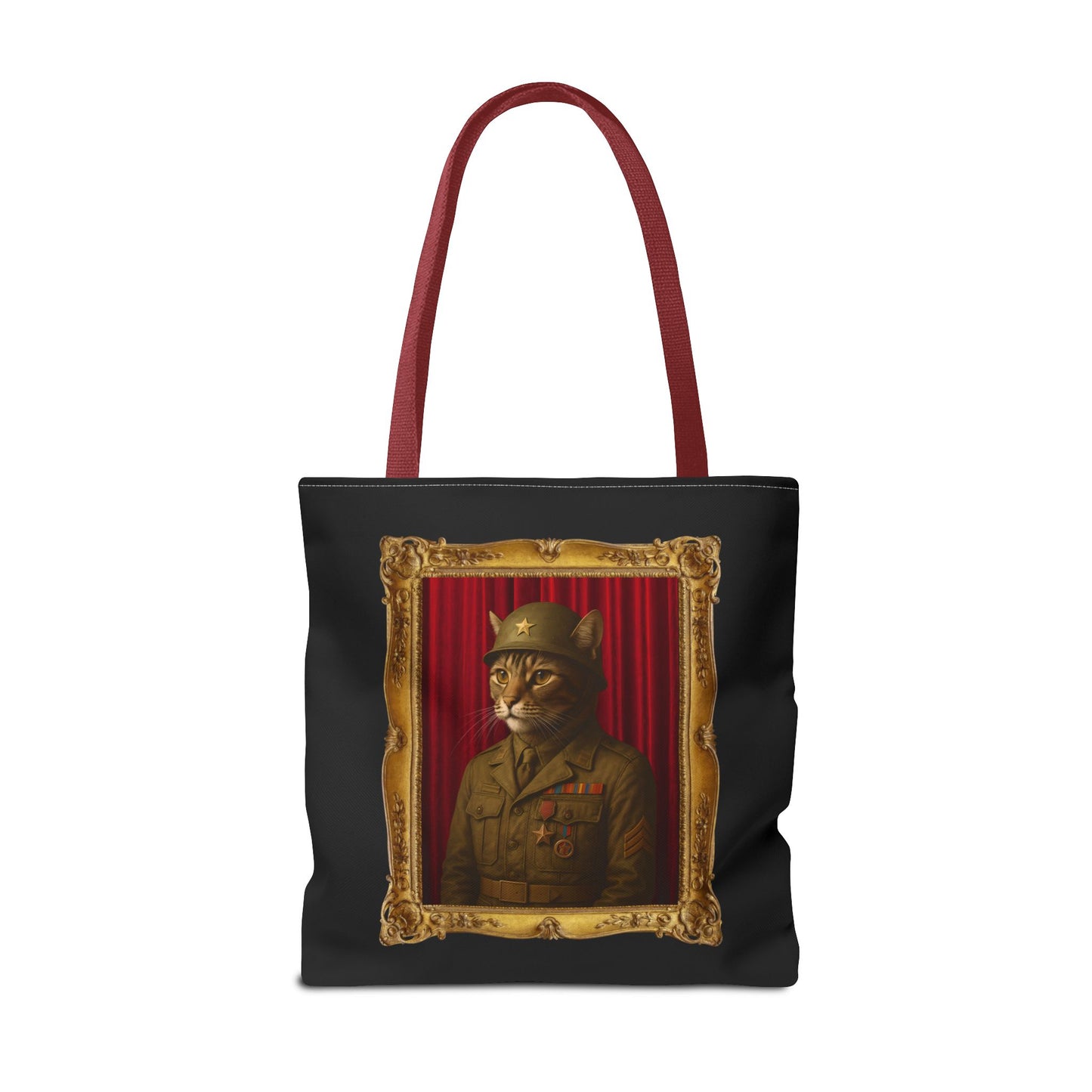 Army Cat Tote Bag