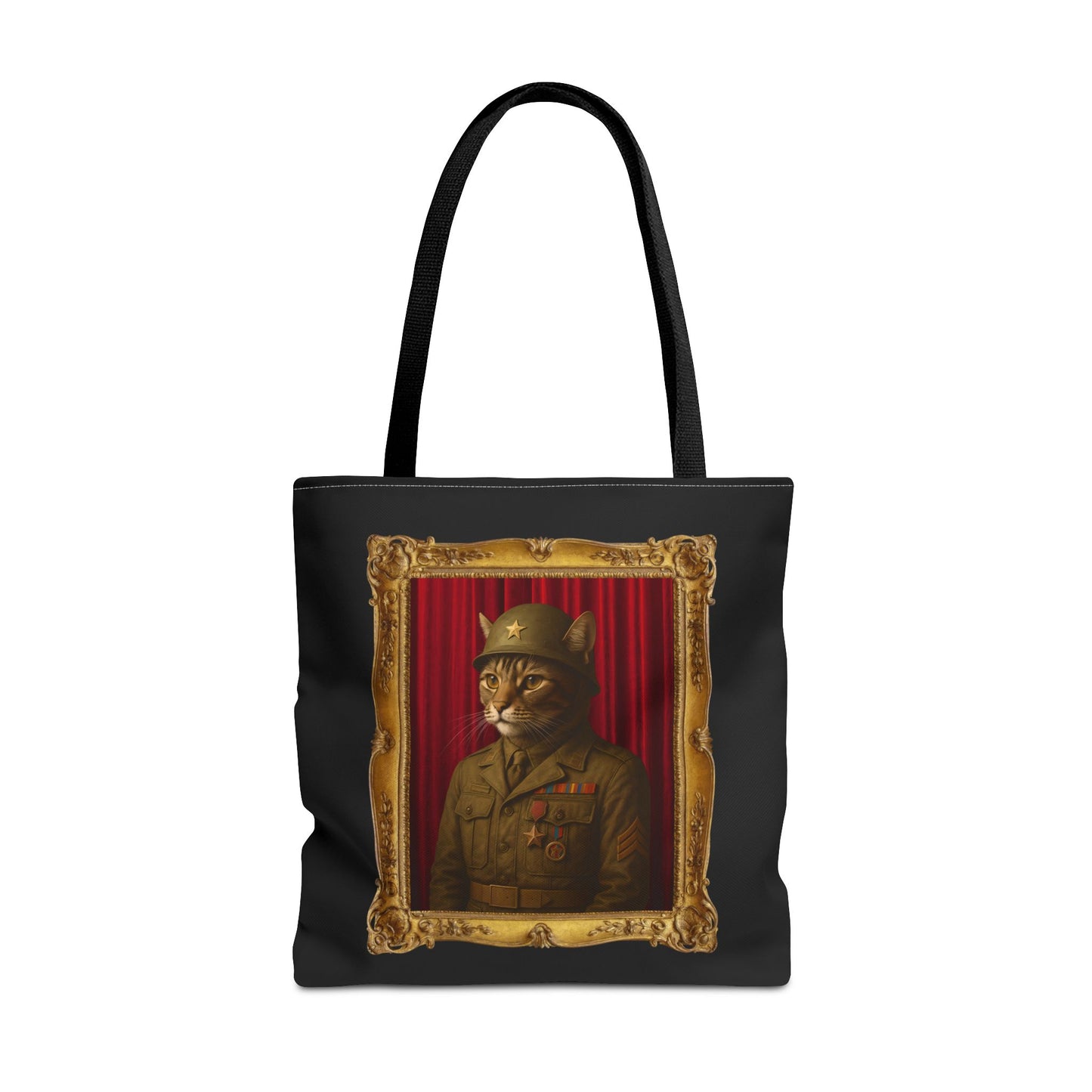 Army Cat Tote Bag