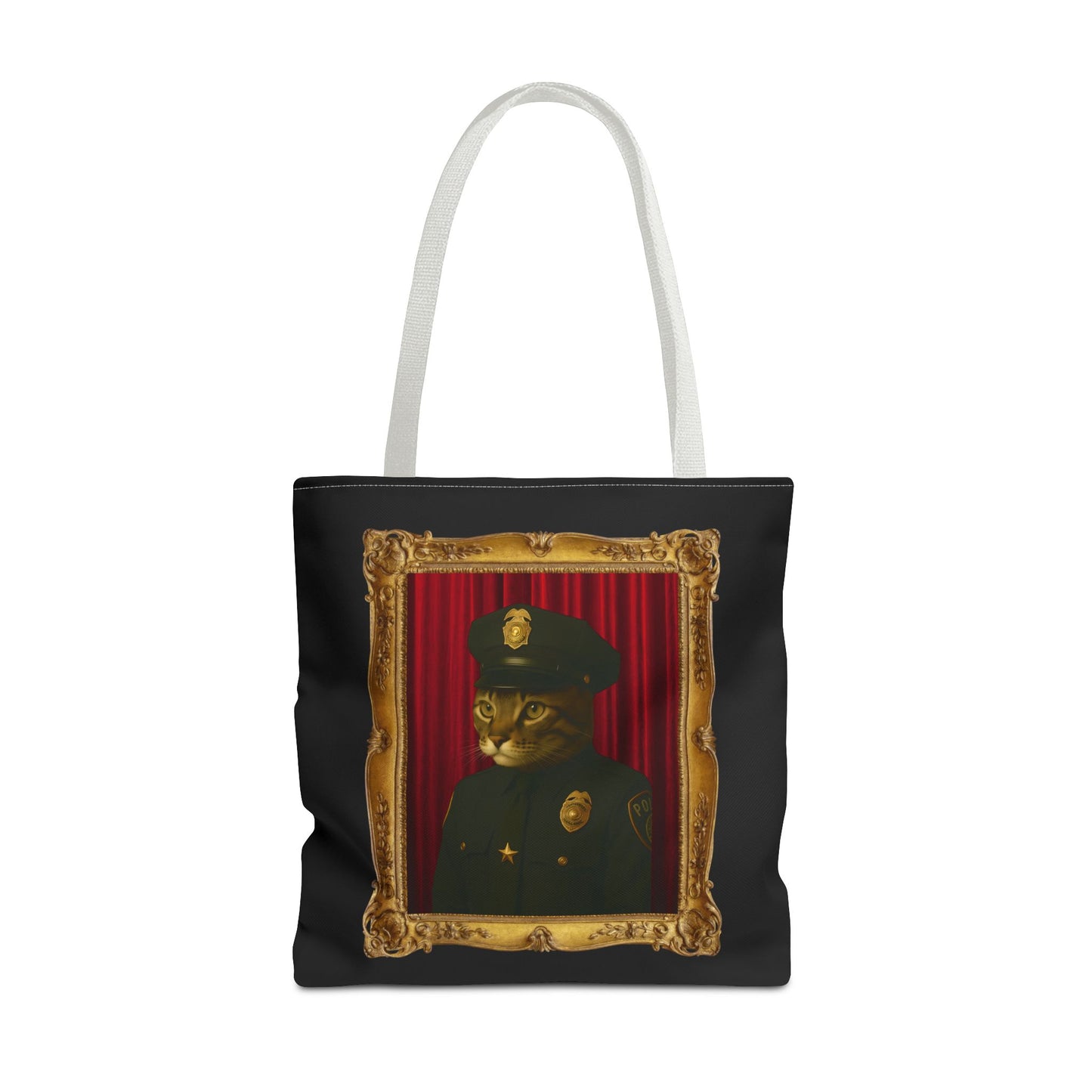Police Officer Cat Tote Bag