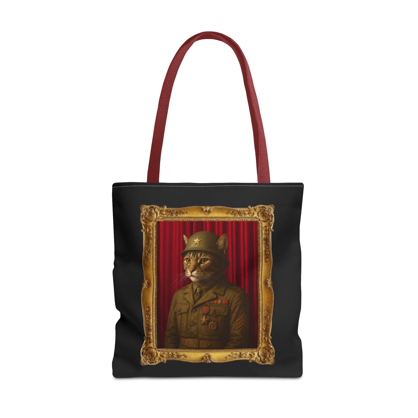 Army Cat Tote Bag