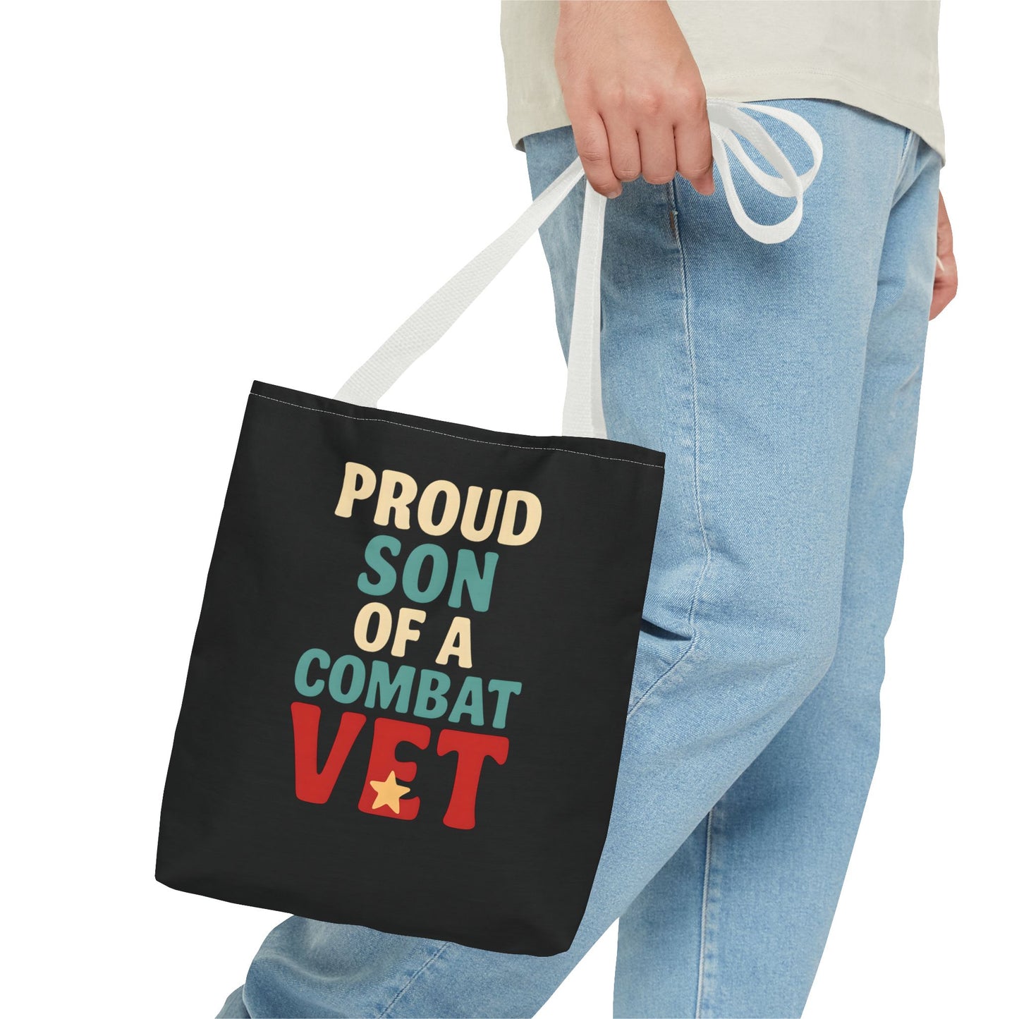 Proud Son of a Combat Vet Tote Bag