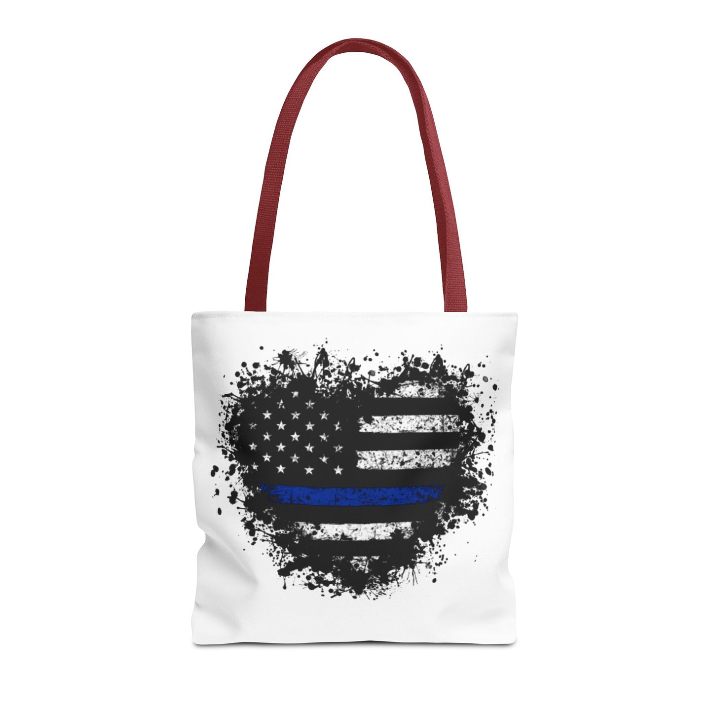 Law Enforcement Heart Tote