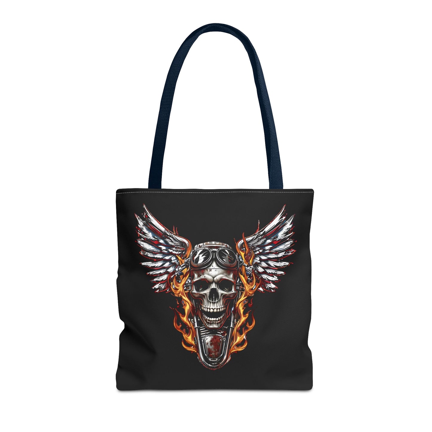 Skull Wings Tote Bag