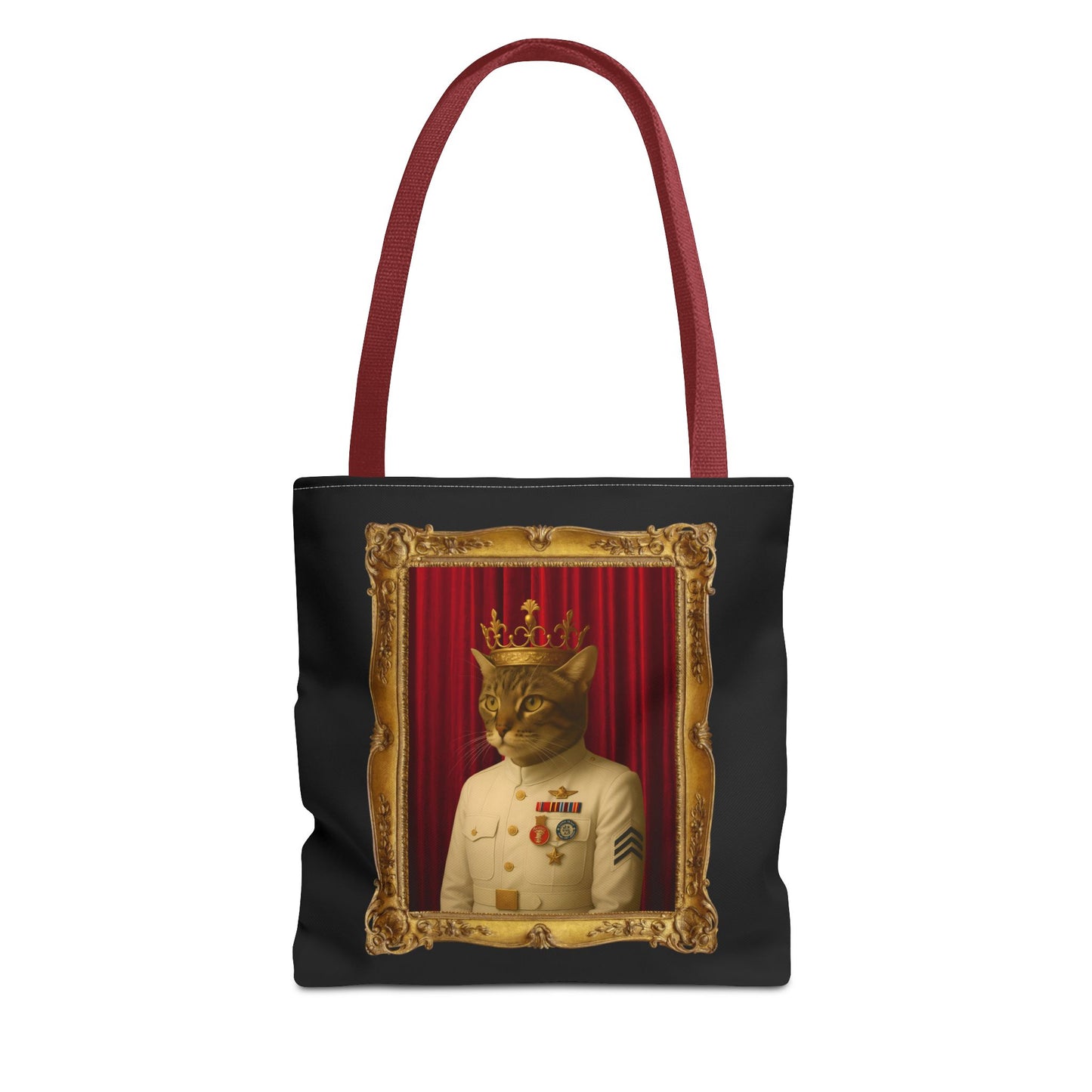 Navy Cat Tote Bag