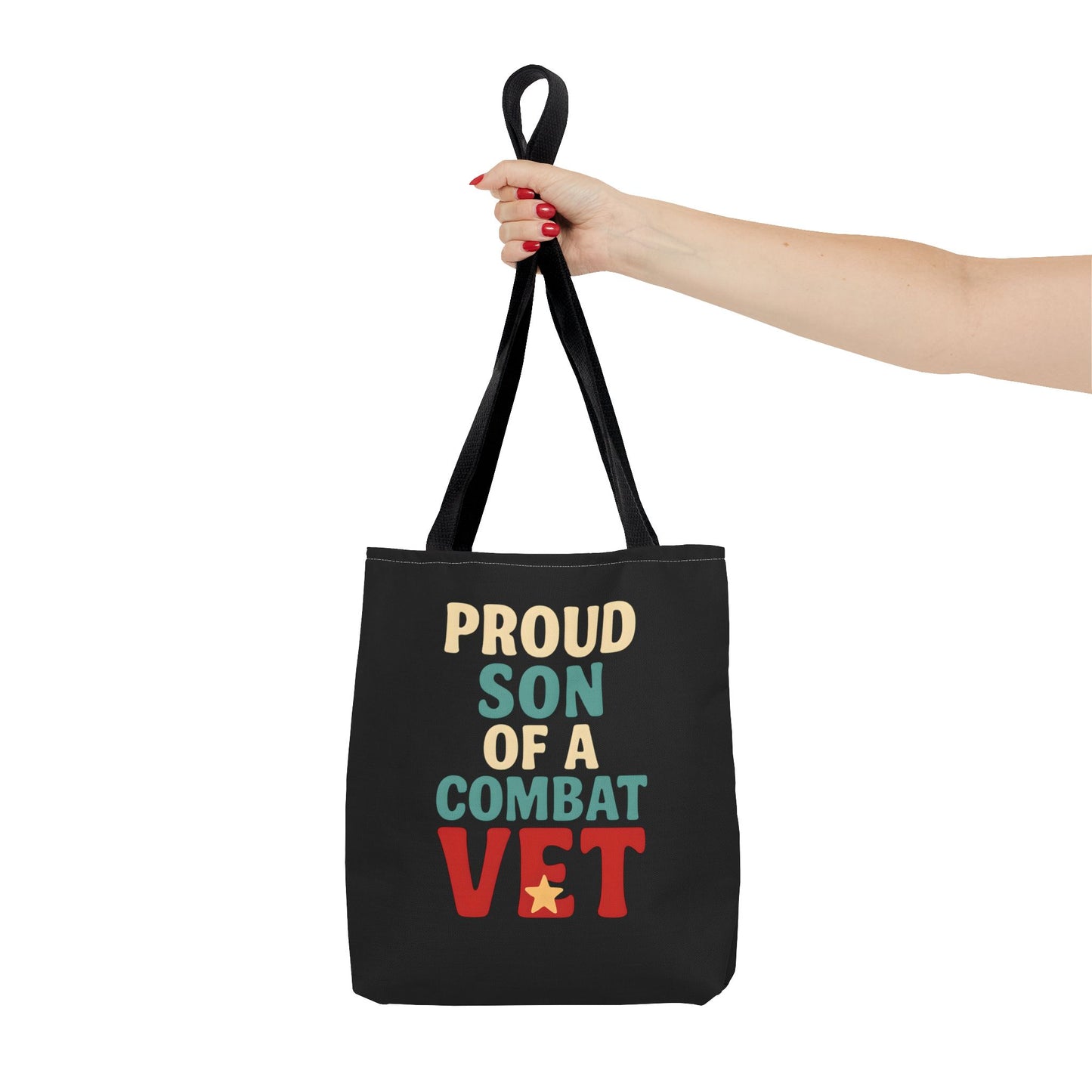 Proud Son of a Combat Vet Tote Bag