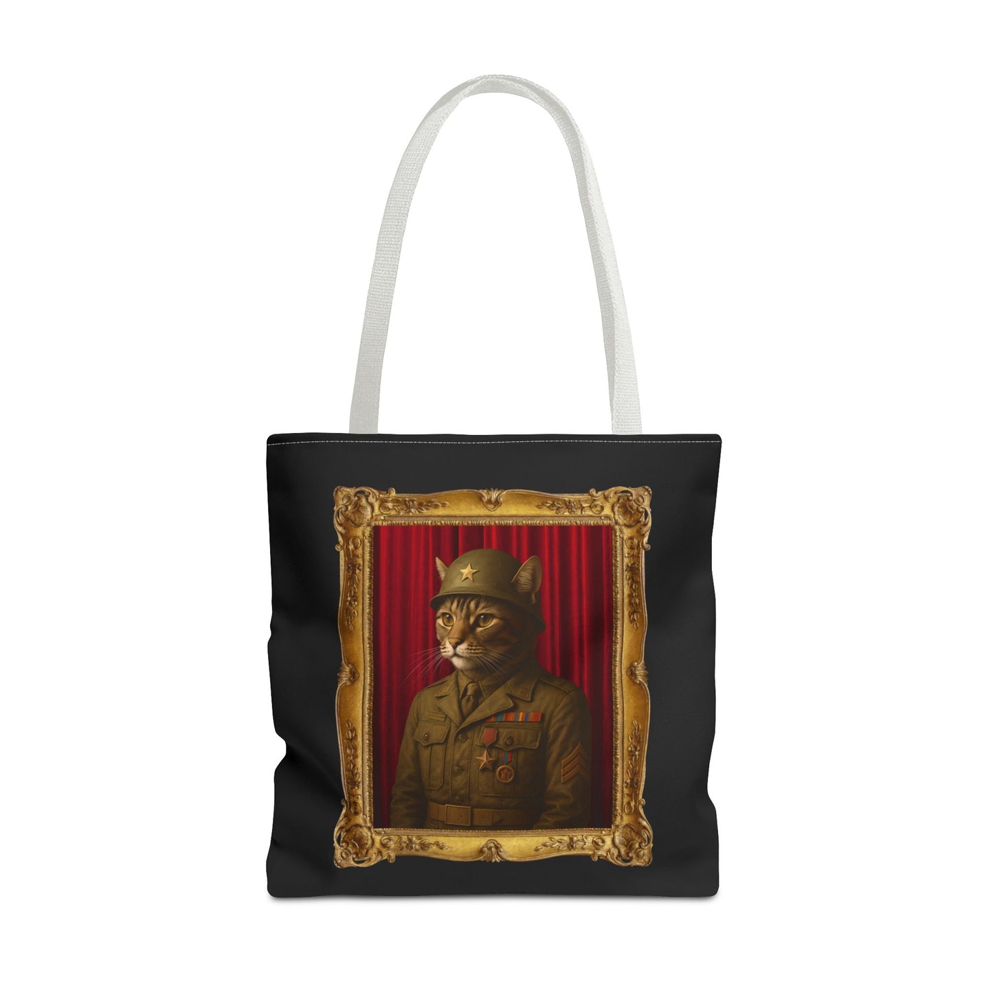 Army Cat Tote Bag