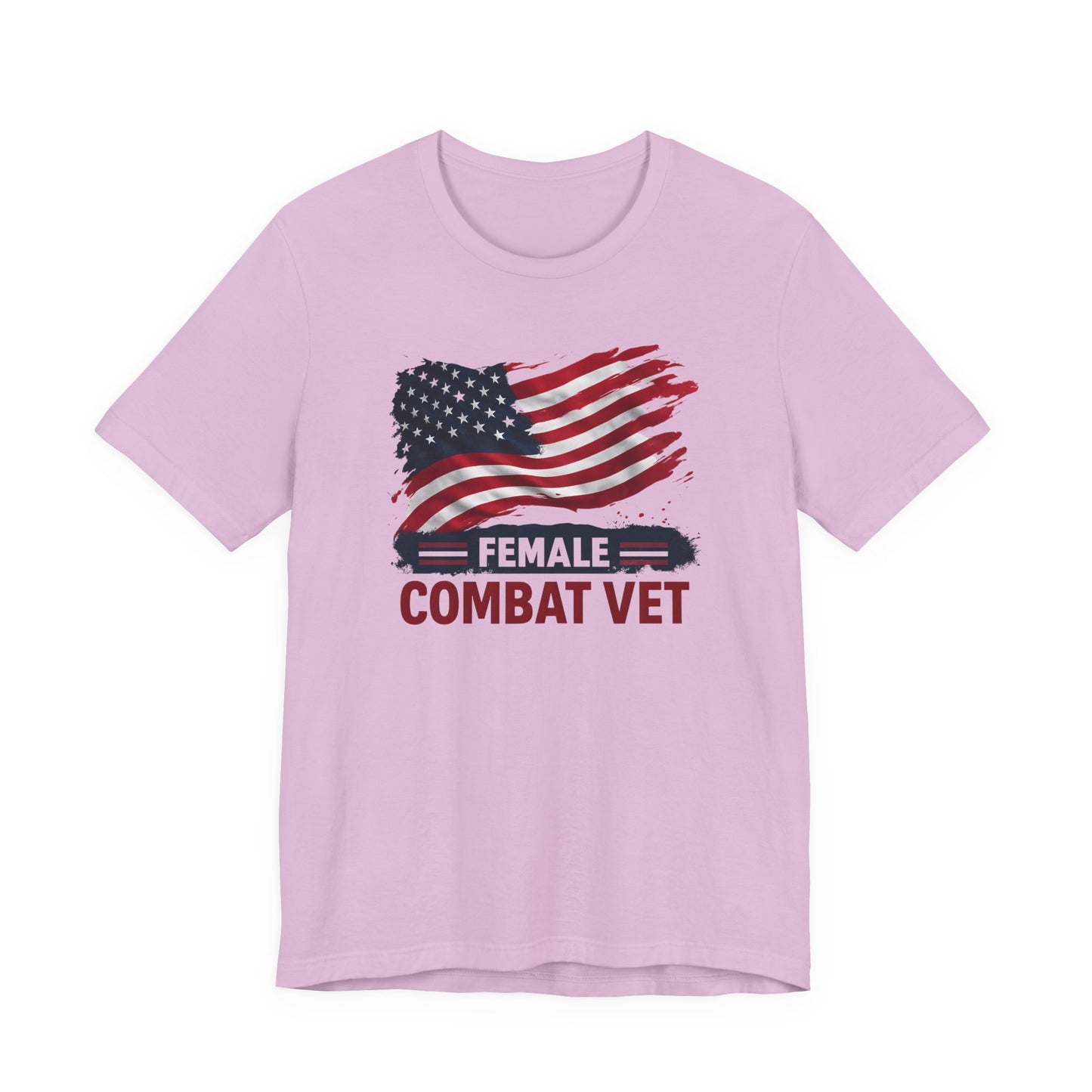 American Flag Female Veteran Tee