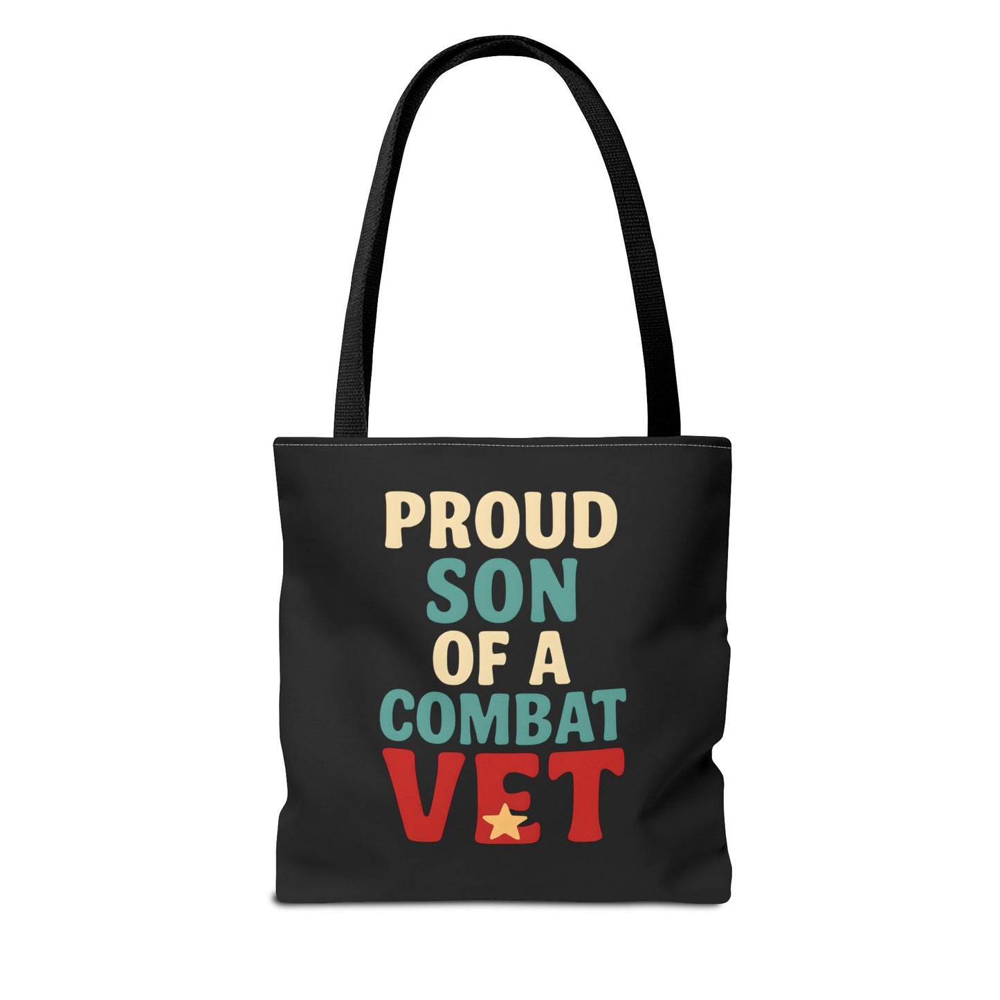 Proud Son of a Combat Vet Tote Bag