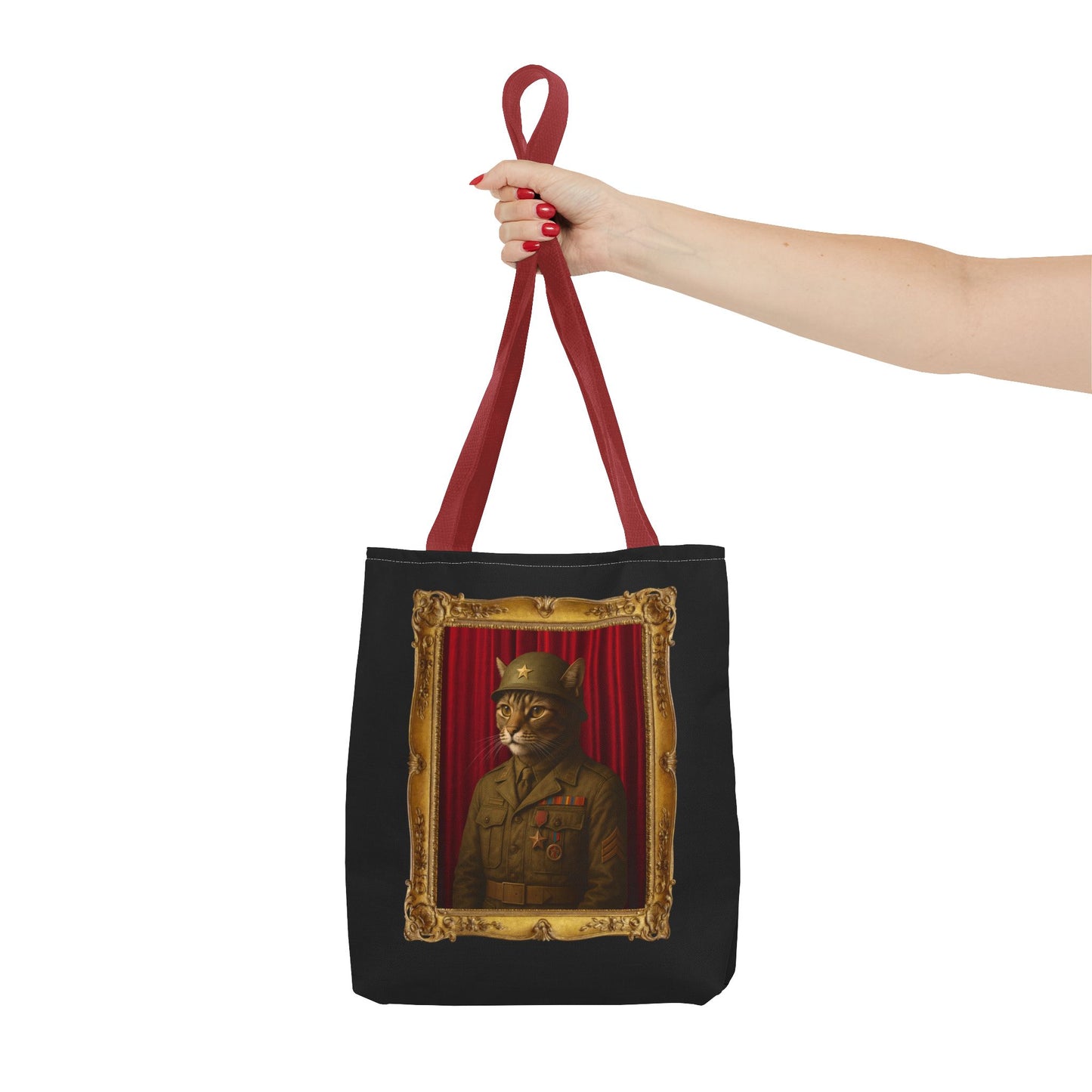Army Cat Tote Bag