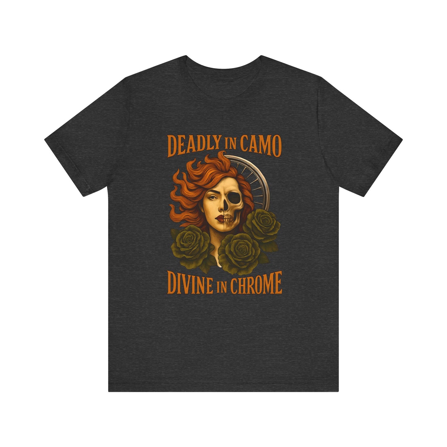 Deadly in Camo Divine in Chrome Tee