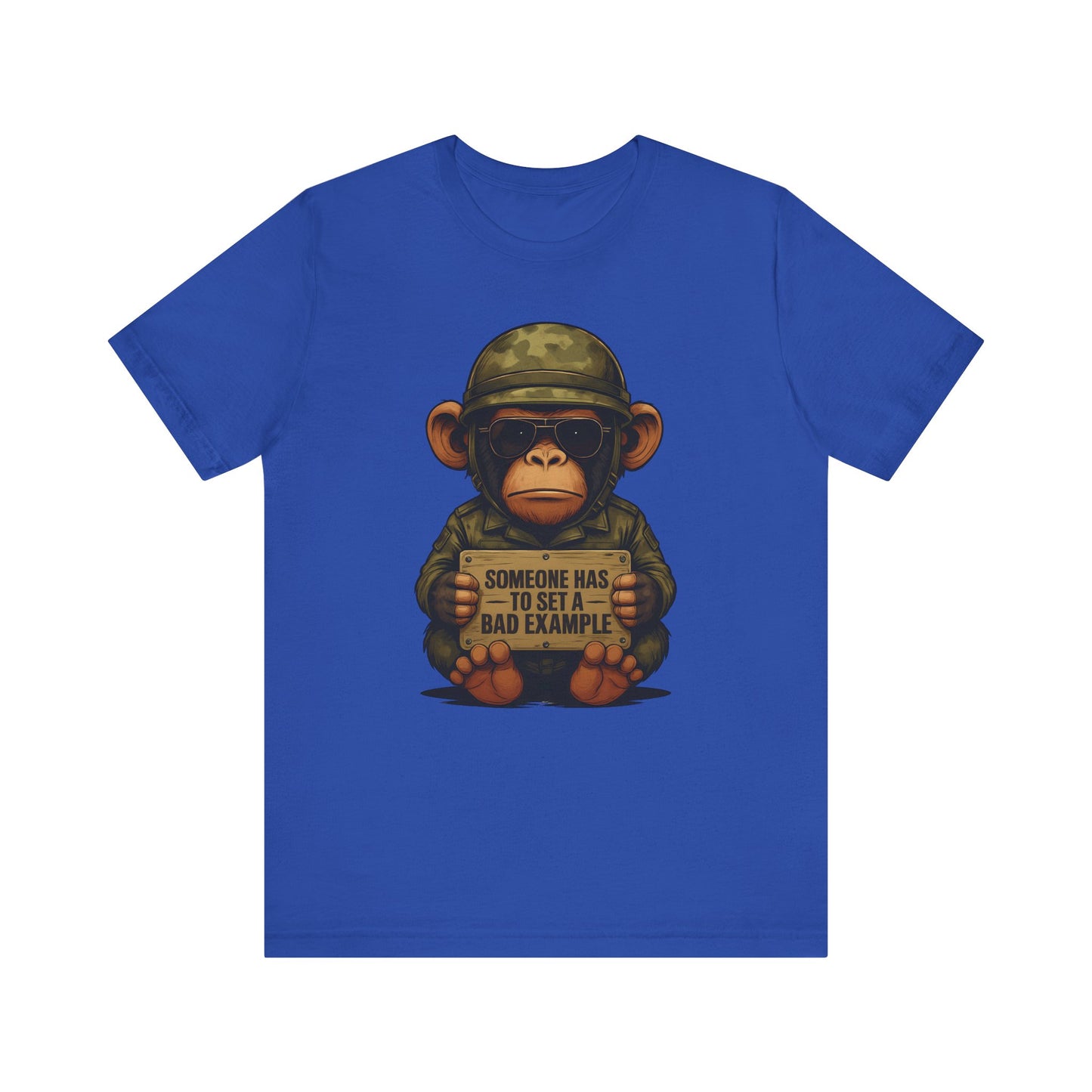 Funny Military Monkey Tee