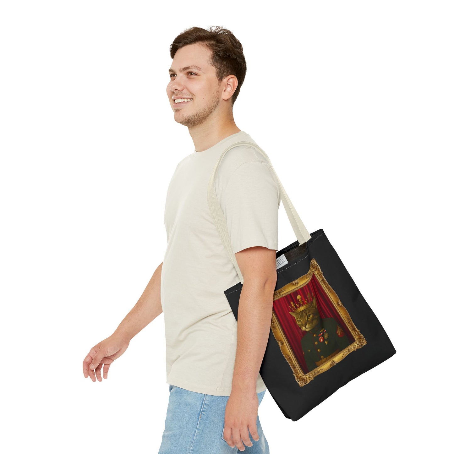Coast Guard Cat Tote Bag