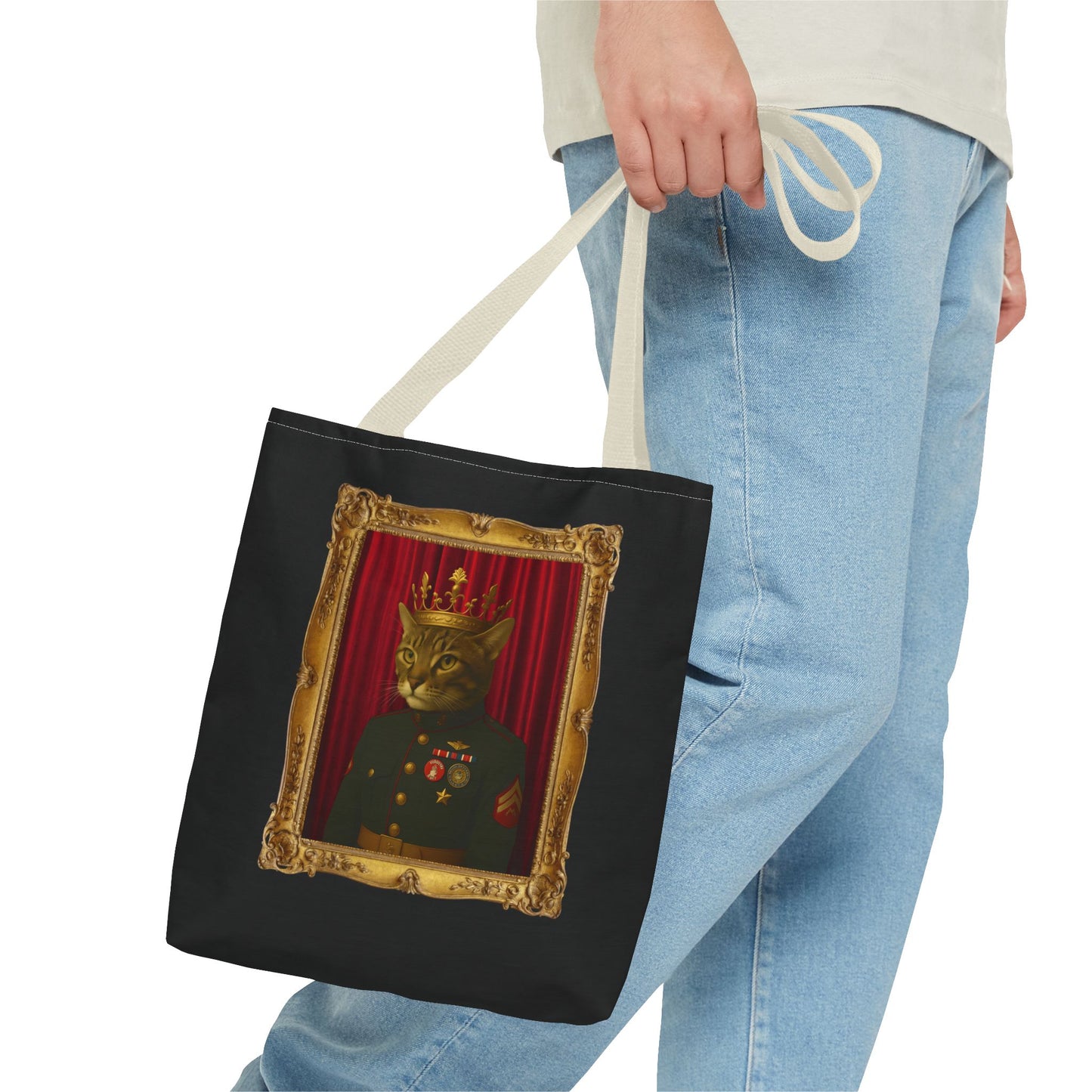 Coast Guard Cat Tote Bag