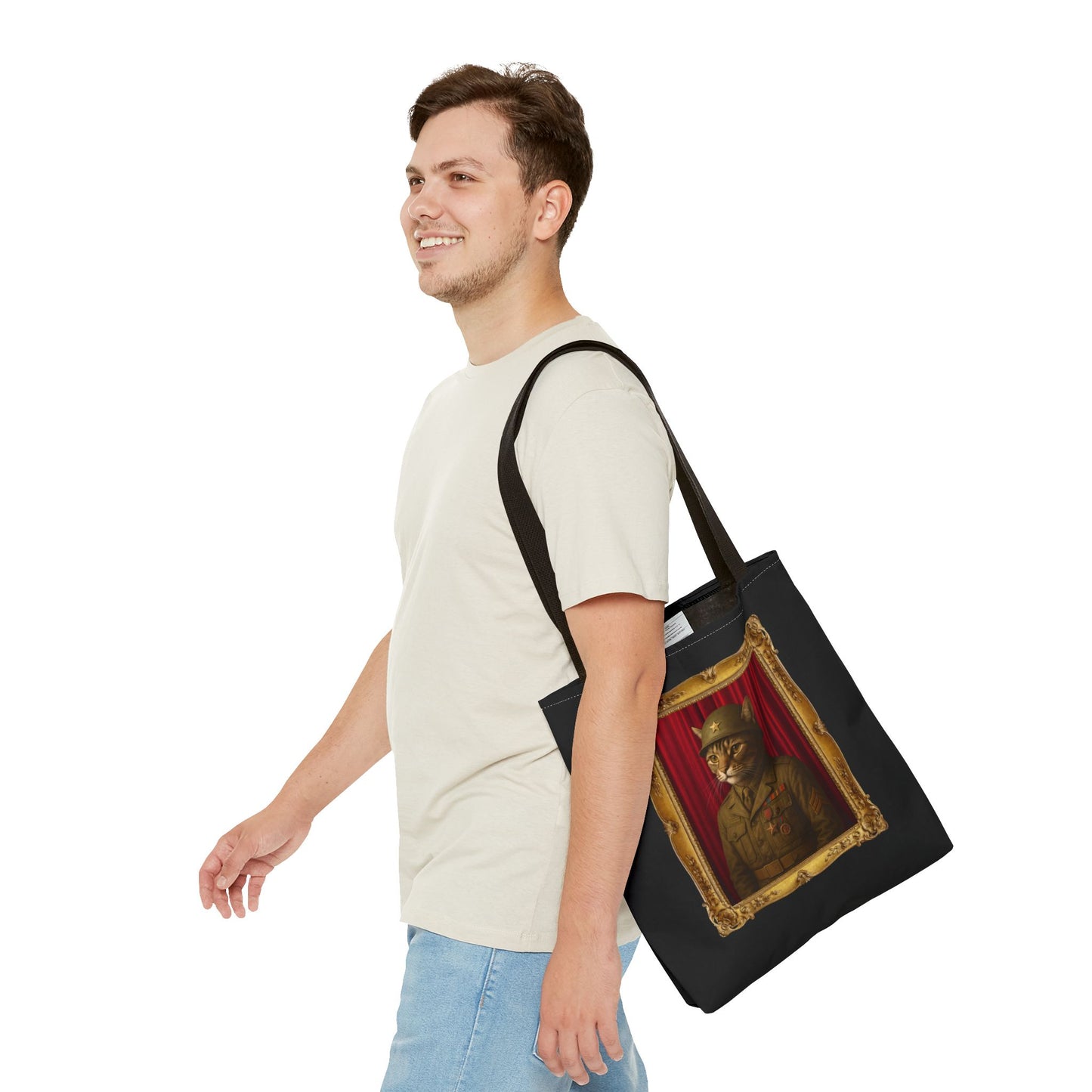 Army Cat Tote Bag