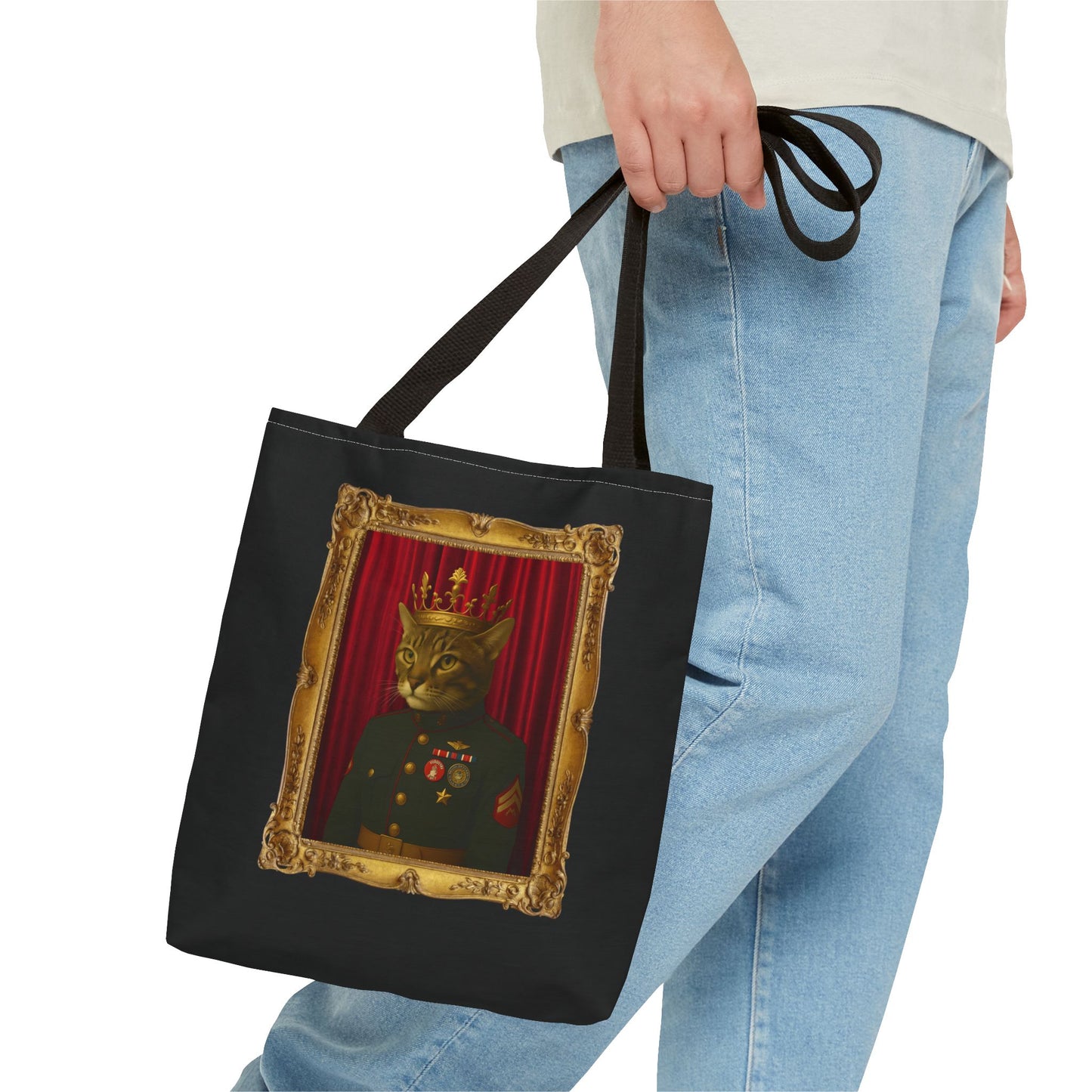 Coast Guard Cat Tote Bag