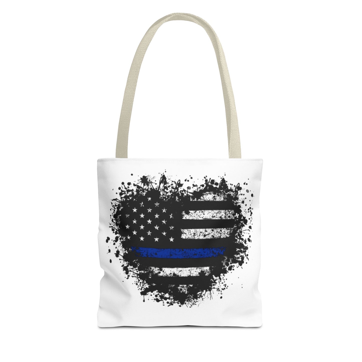 Law Enforcement Heart Tote