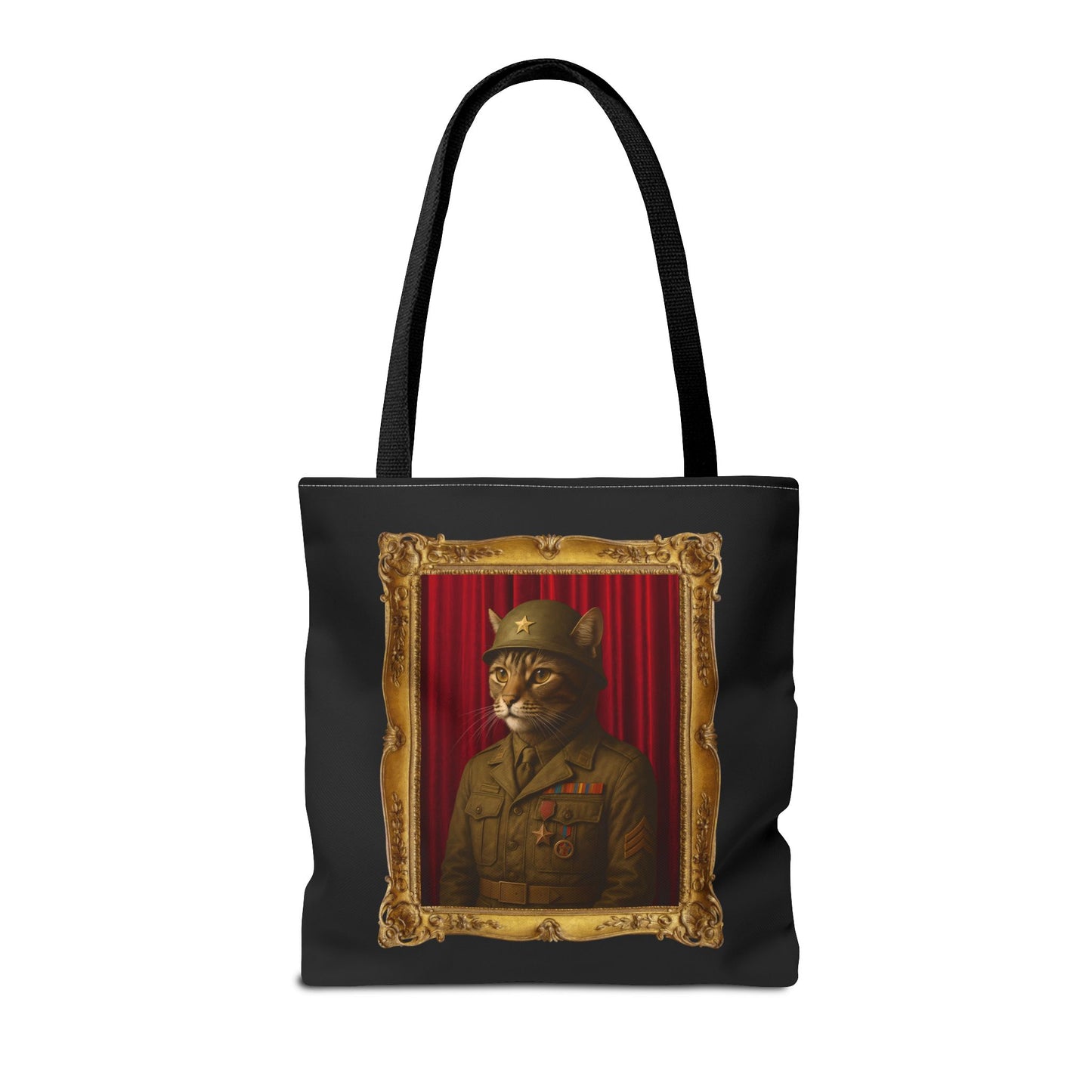 Army Cat Tote Bag