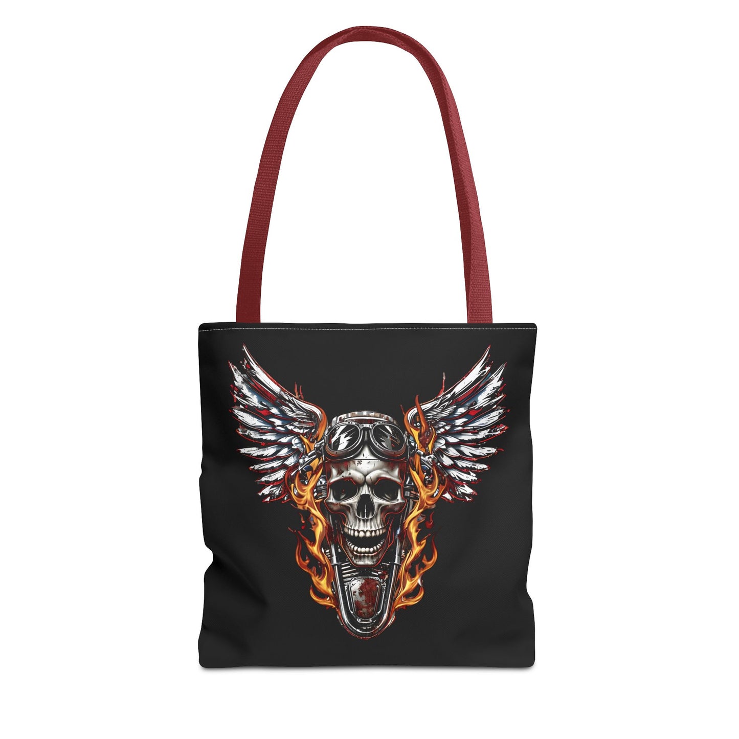 Skull Wings Tote Bag