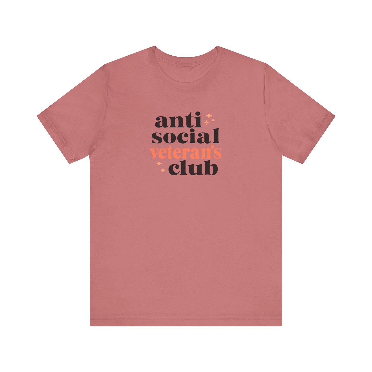 Anti Social Veteran's Club Tee