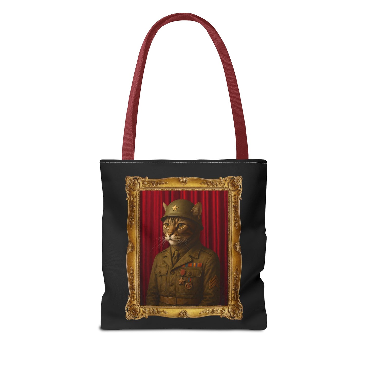 Army Cat Tote Bag