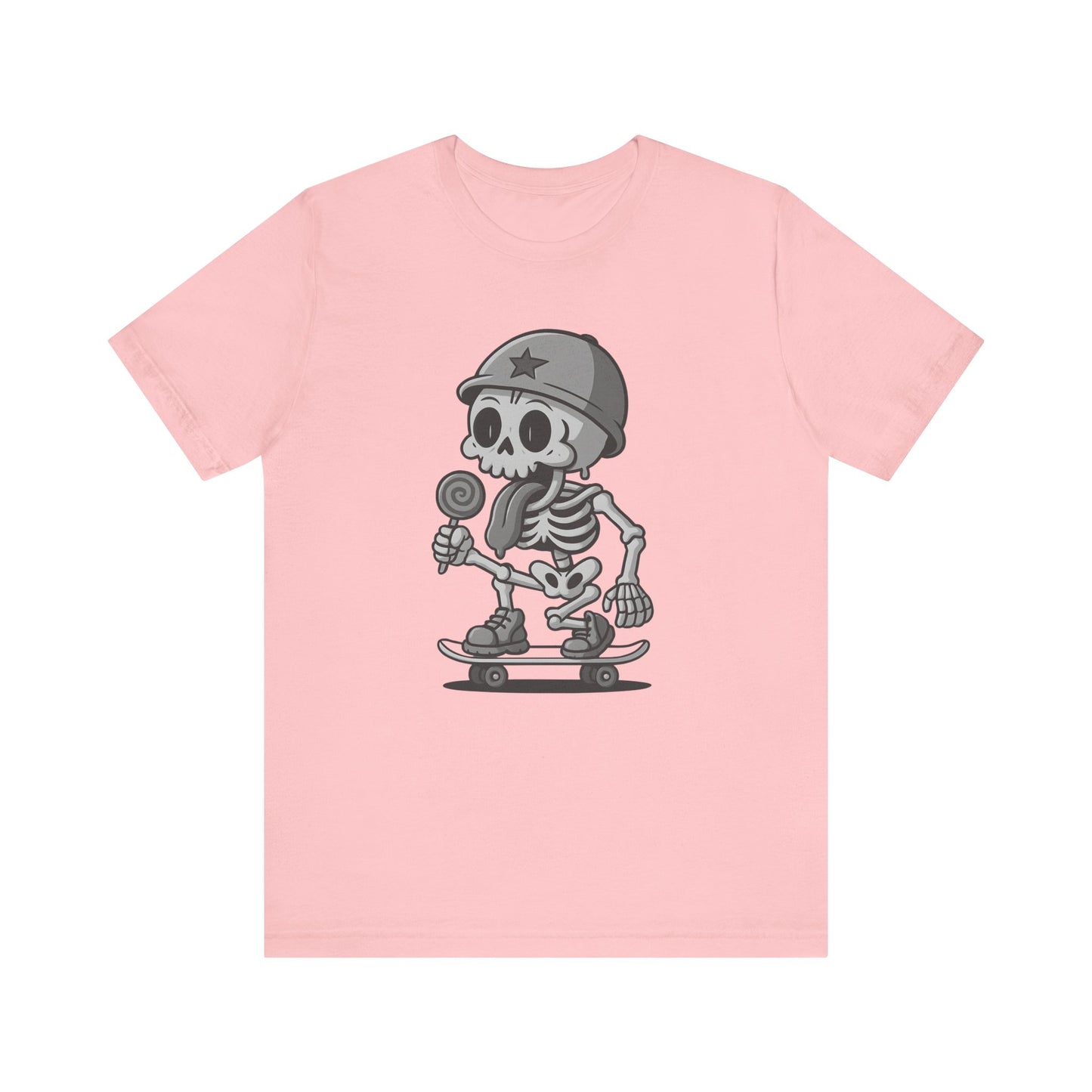 Skateboarding Skeleton Tee