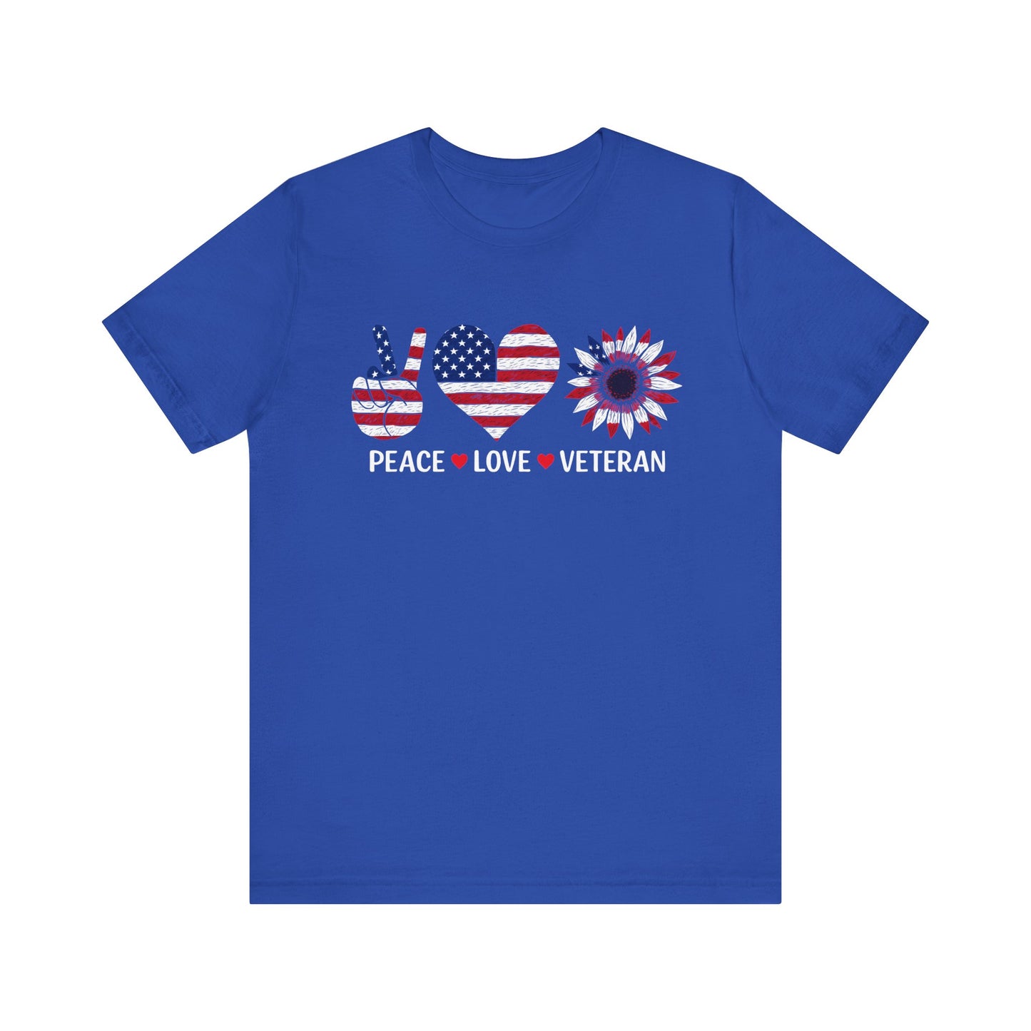 Peace Love Veteran Tee