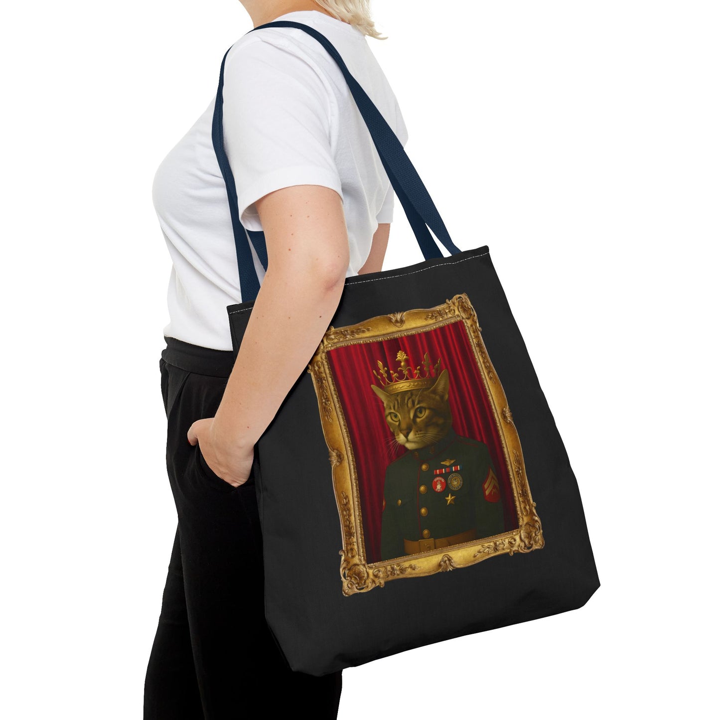 Coast Guard Cat Tote Bag