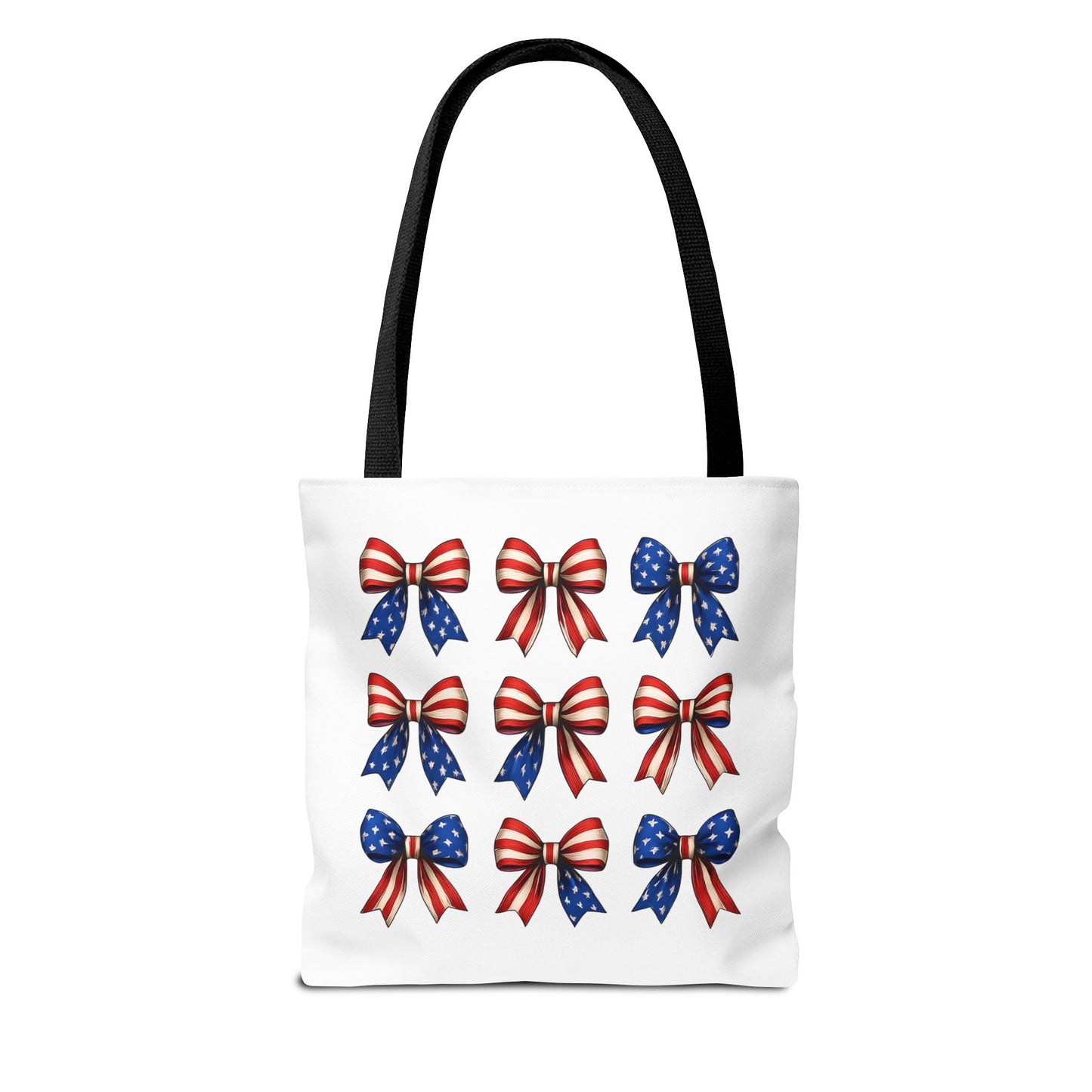 Patriotic Bow Tote Bag
