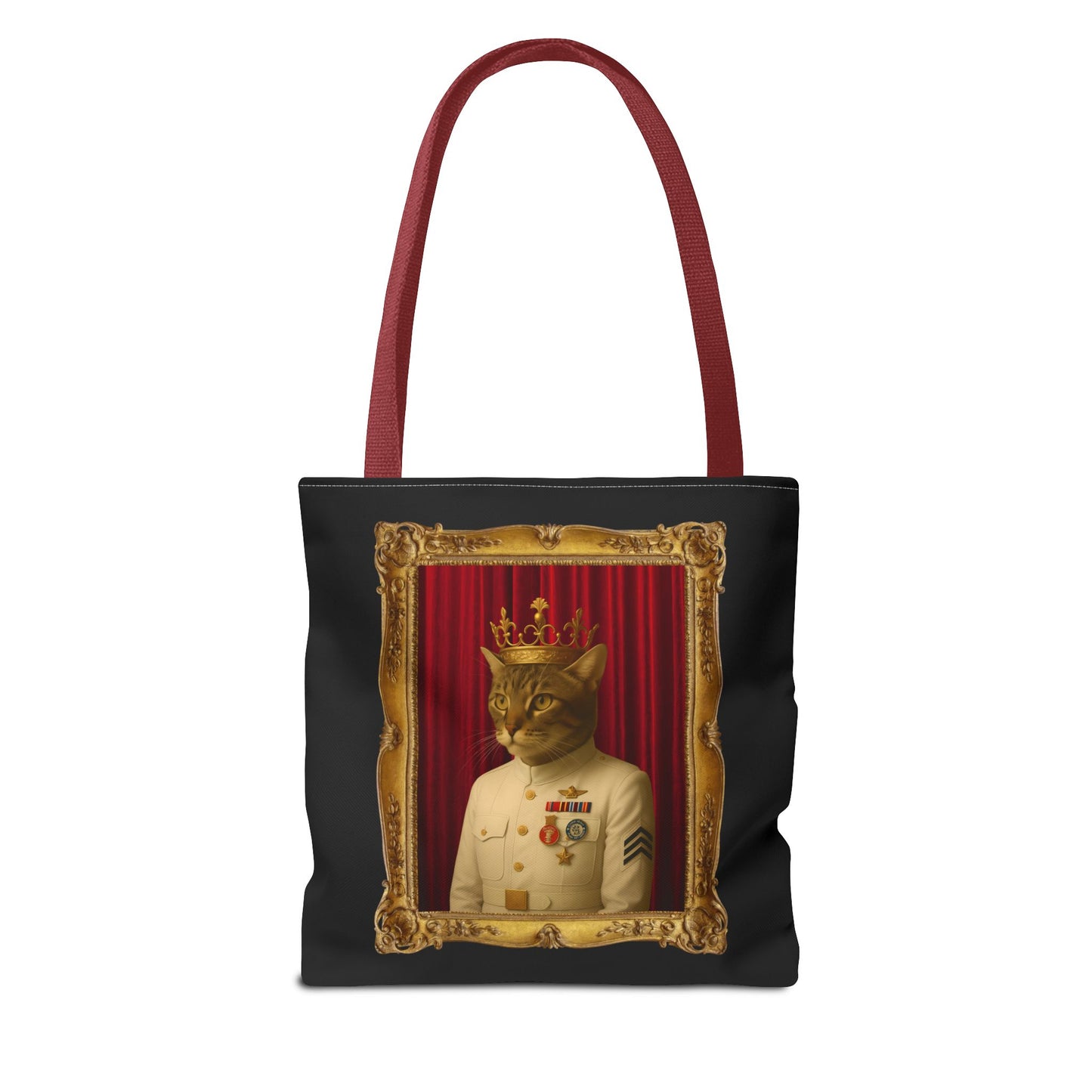 Navy Cat Tote Bag