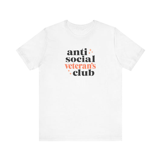 Anti Social Veteran's Club Tee