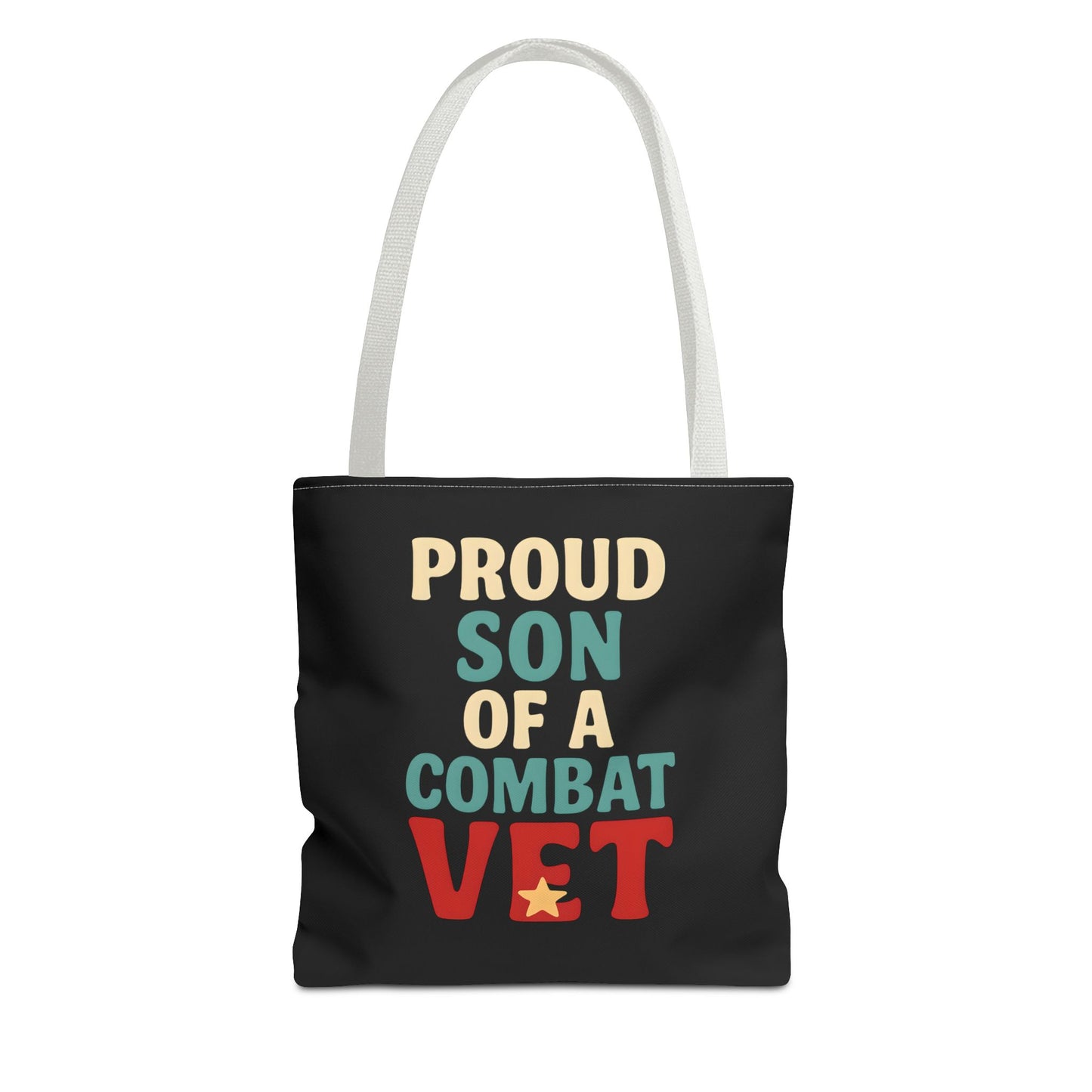 Proud Son of a Combat Vet Tote Bag