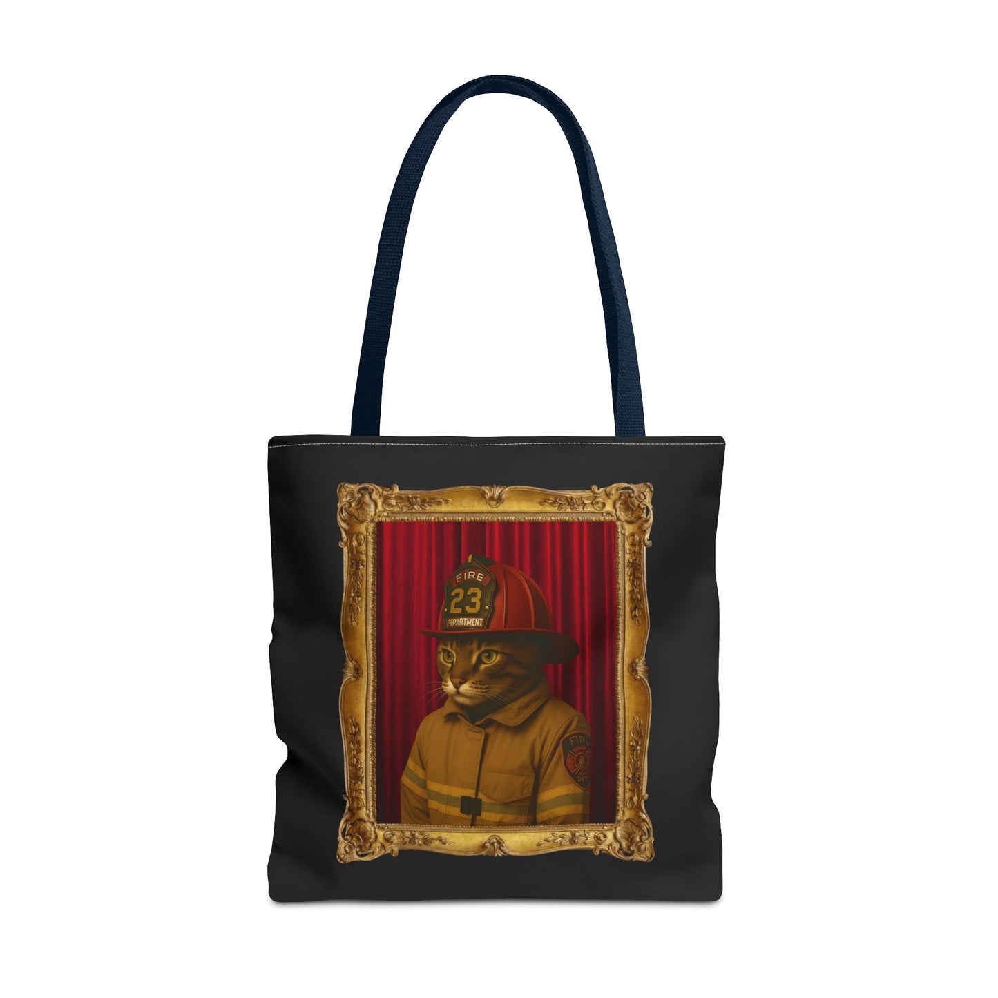 Firefighter Cat Tote Bag