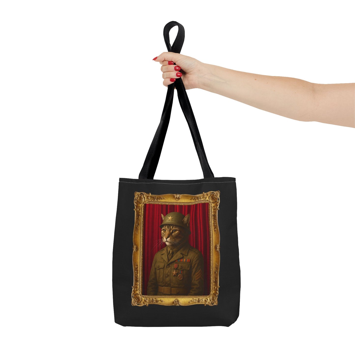 Army Cat Tote Bag