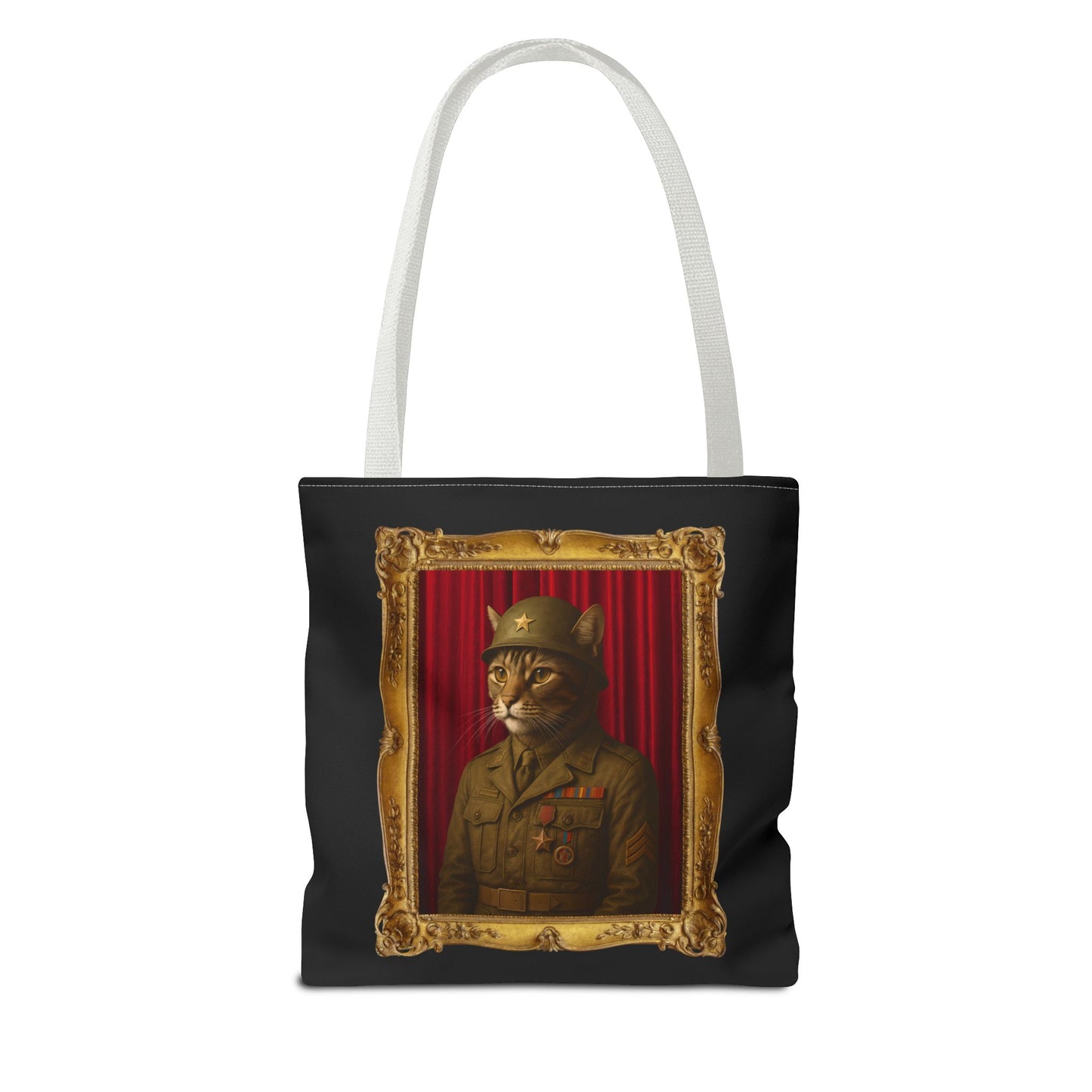 Army Cat Tote Bag