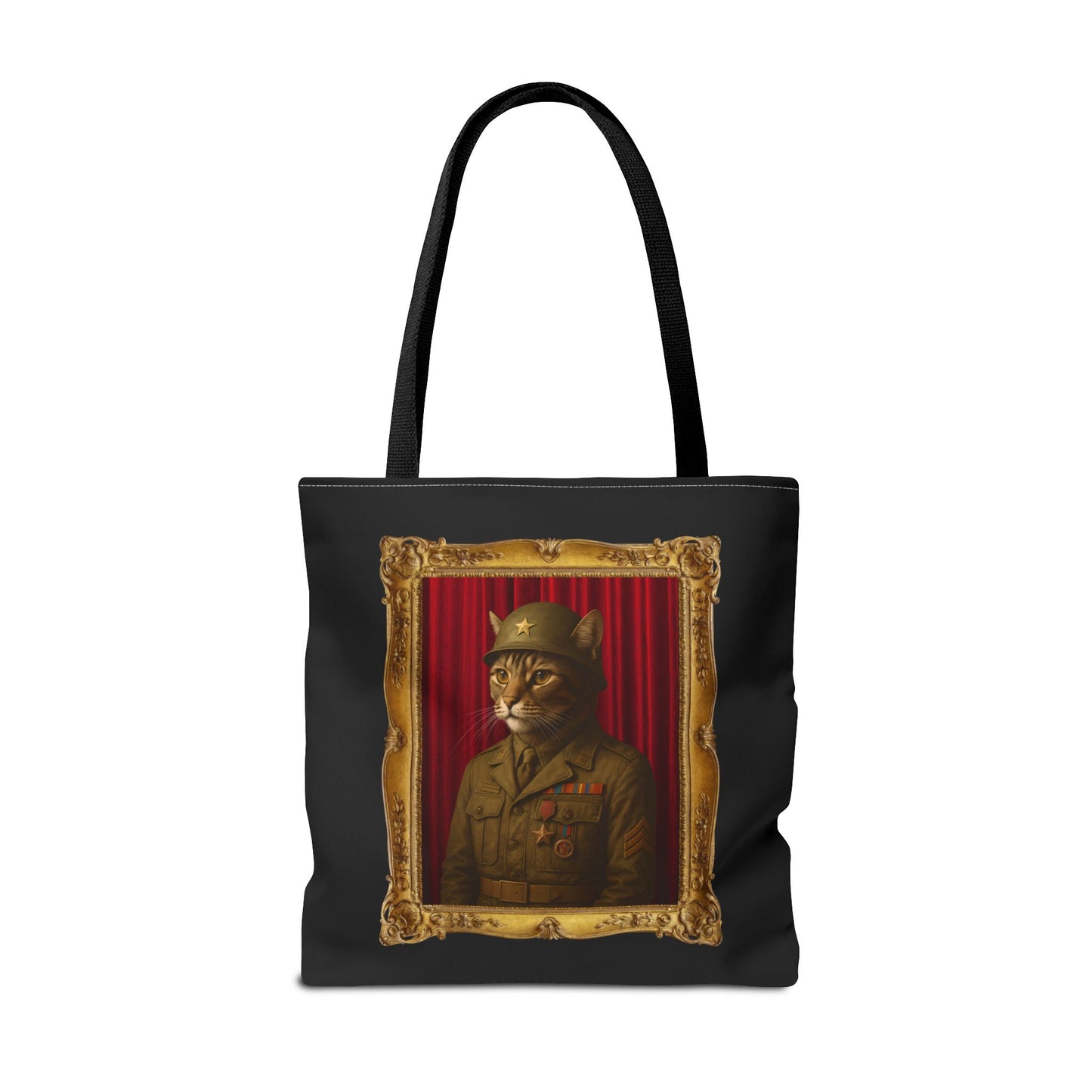 Army Cat Tote Bag