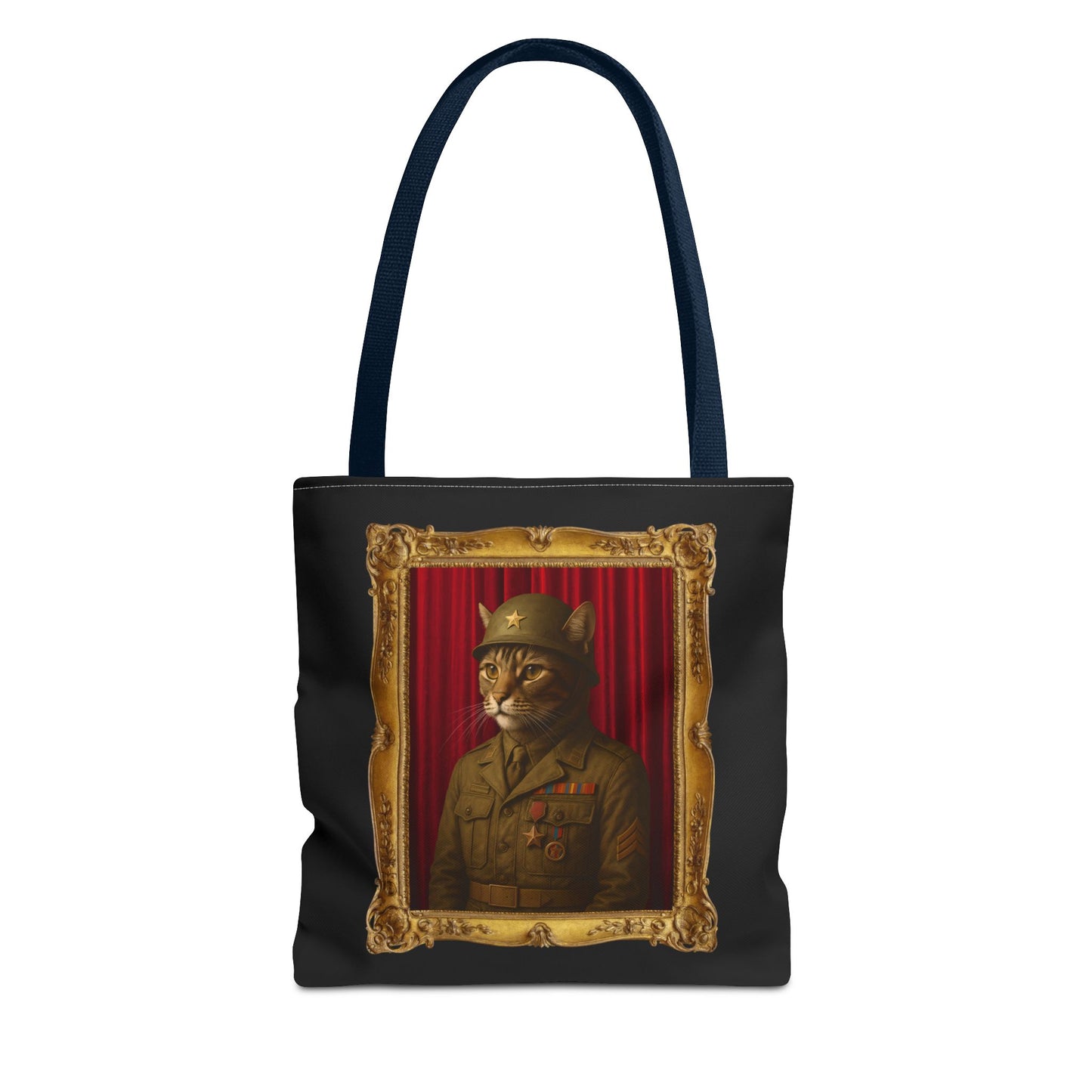 Army Cat Tote Bag