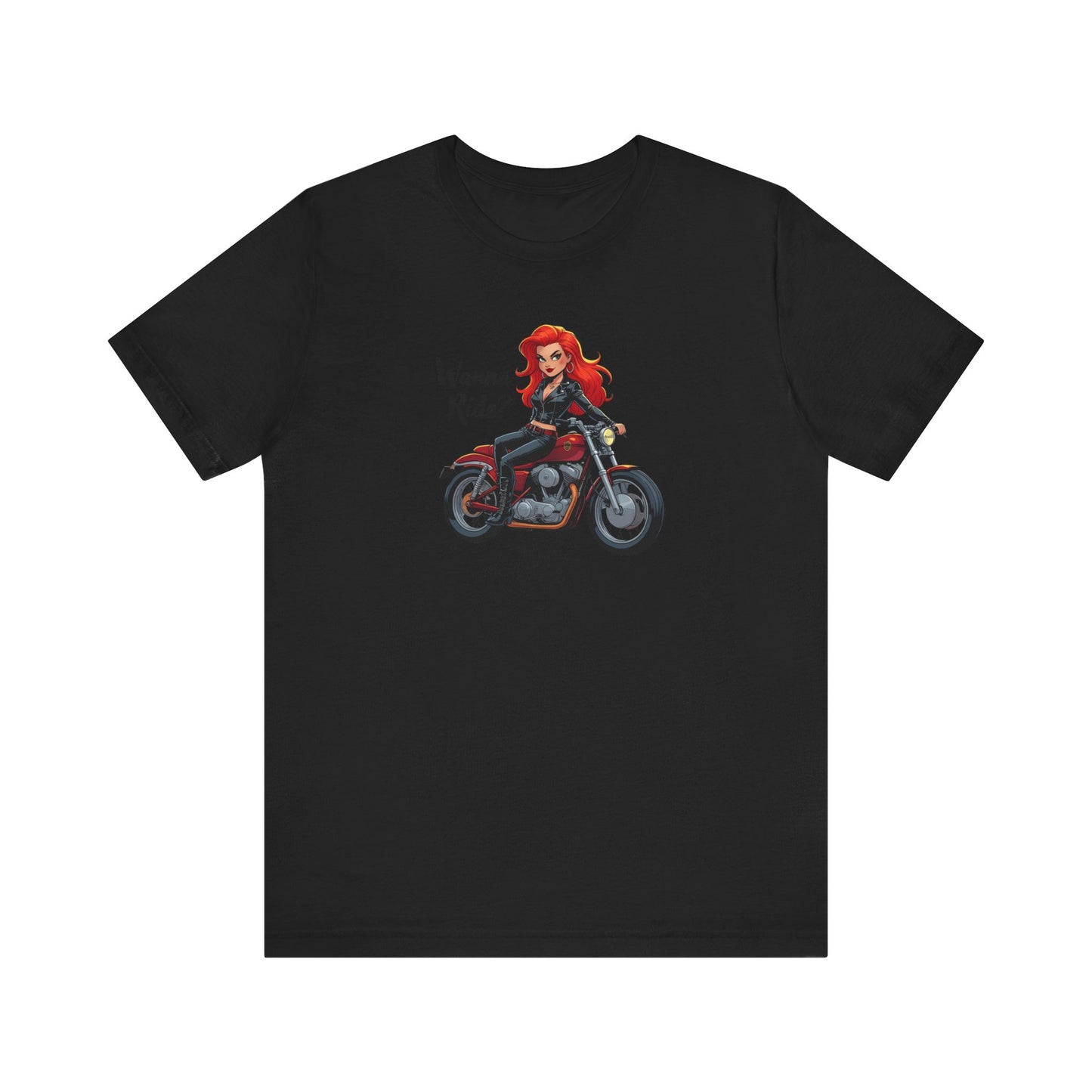 Biker Chick Tee - Unisex Jersey Short Sleeve