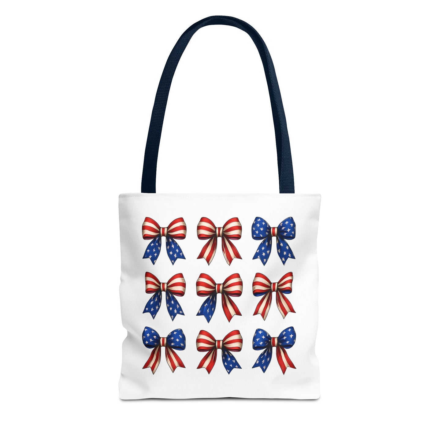 Patriotic Bow Tote Bag