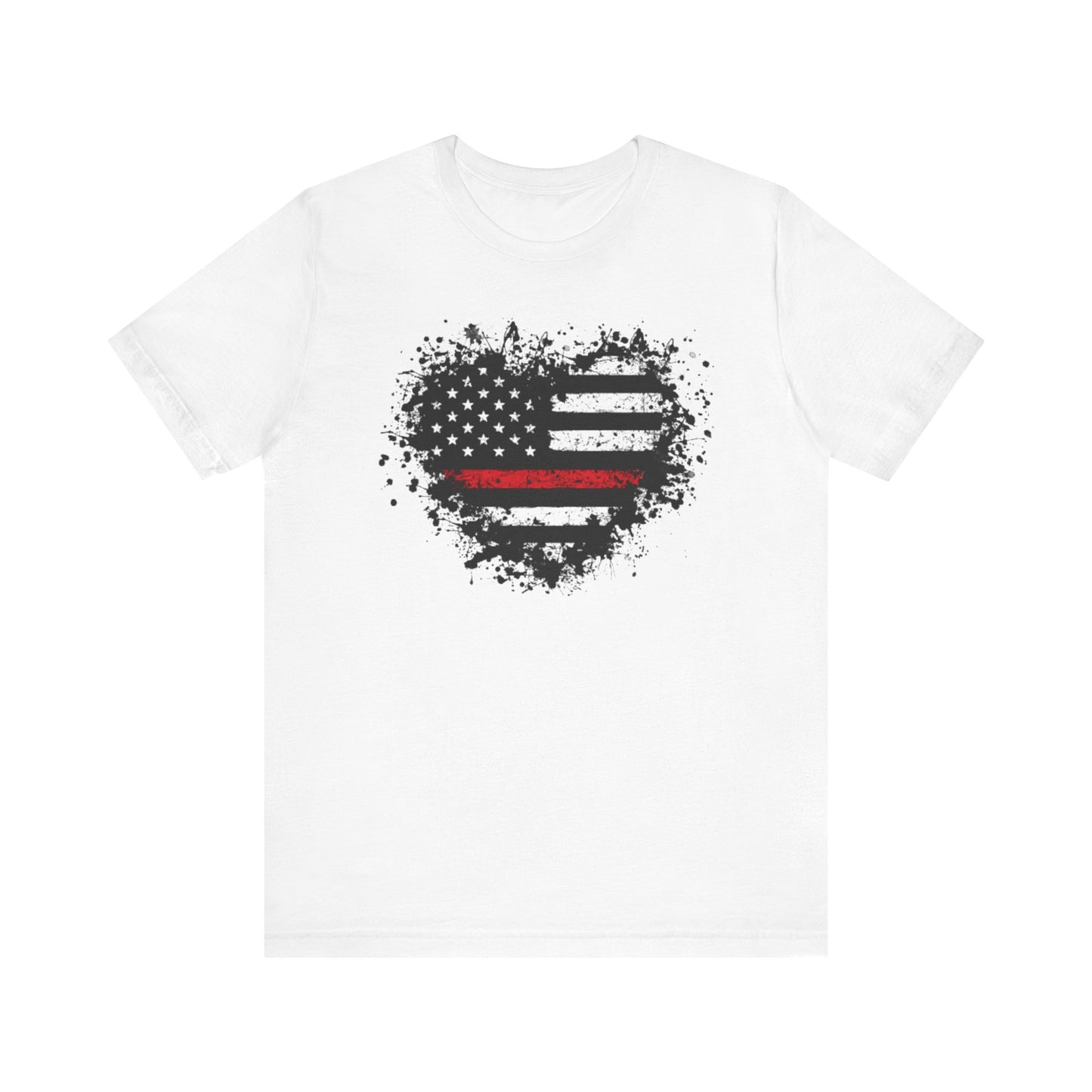 Firefighter Heart Tee