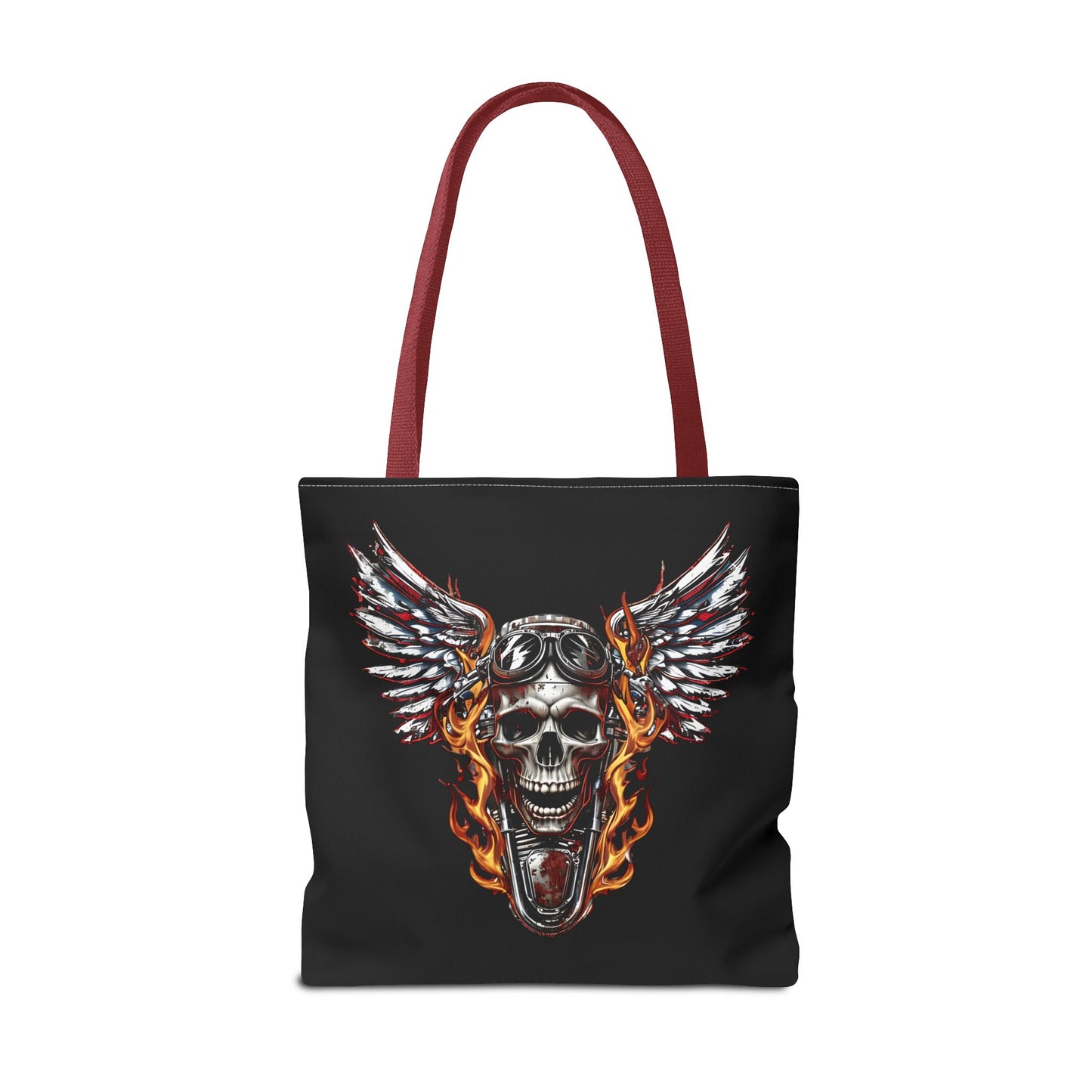 Skull Wings Tote Bag