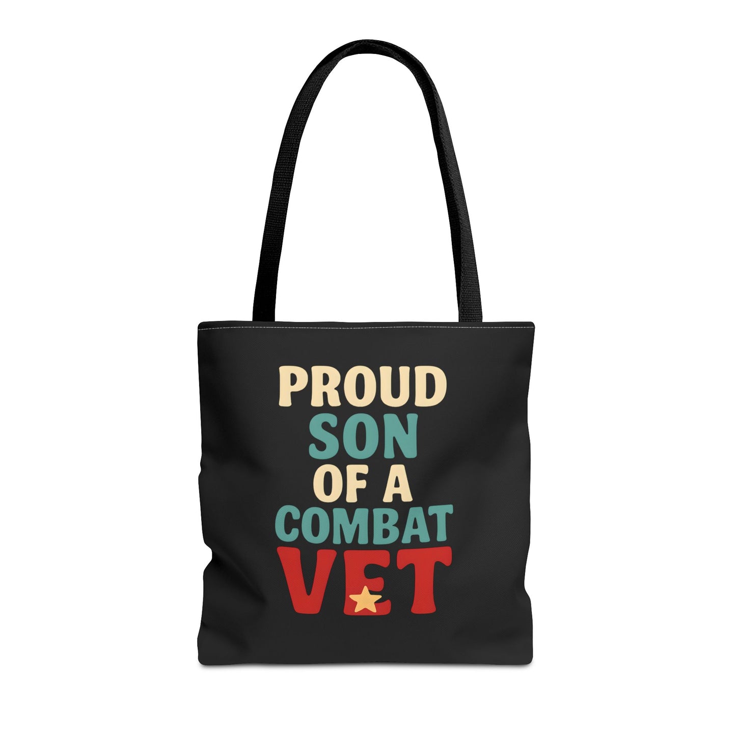 Proud Son of a Combat Vet Tote Bag
