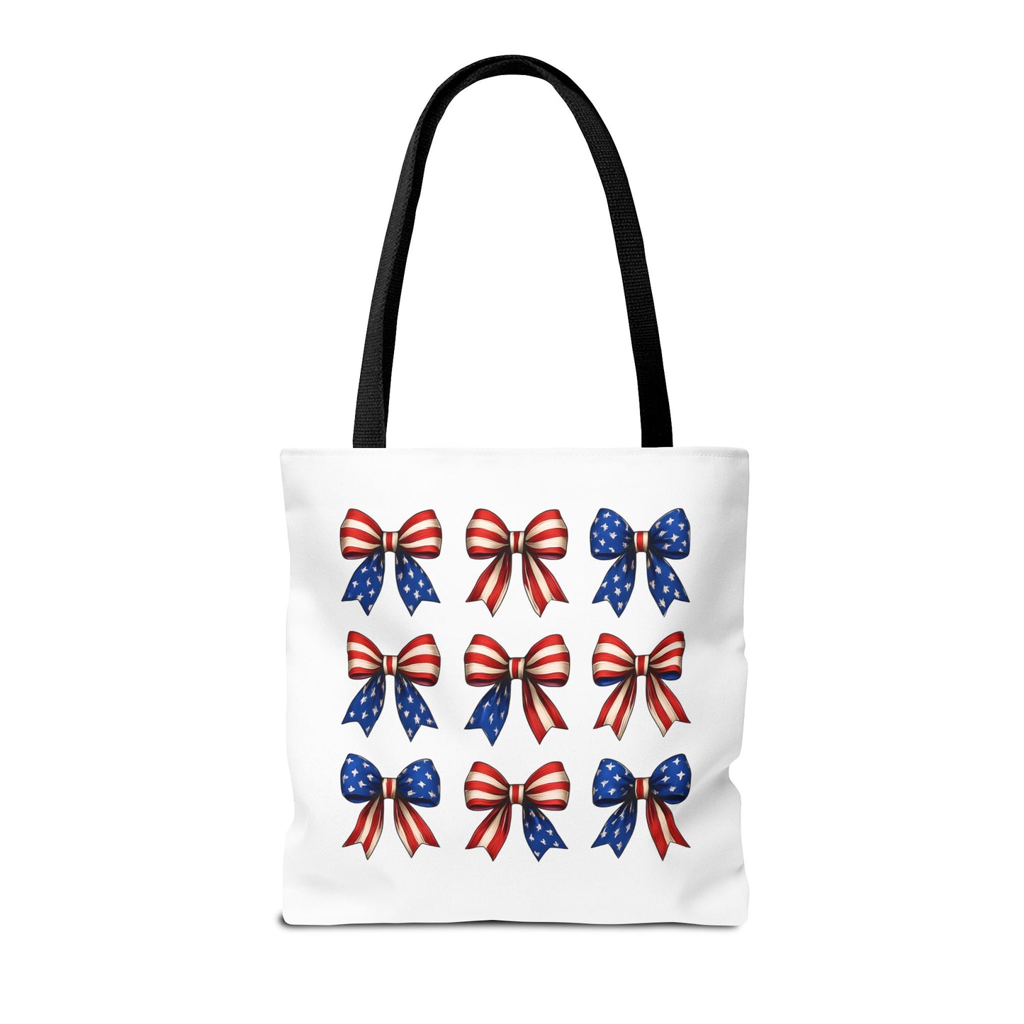 Patriotic Bow Tote Bag